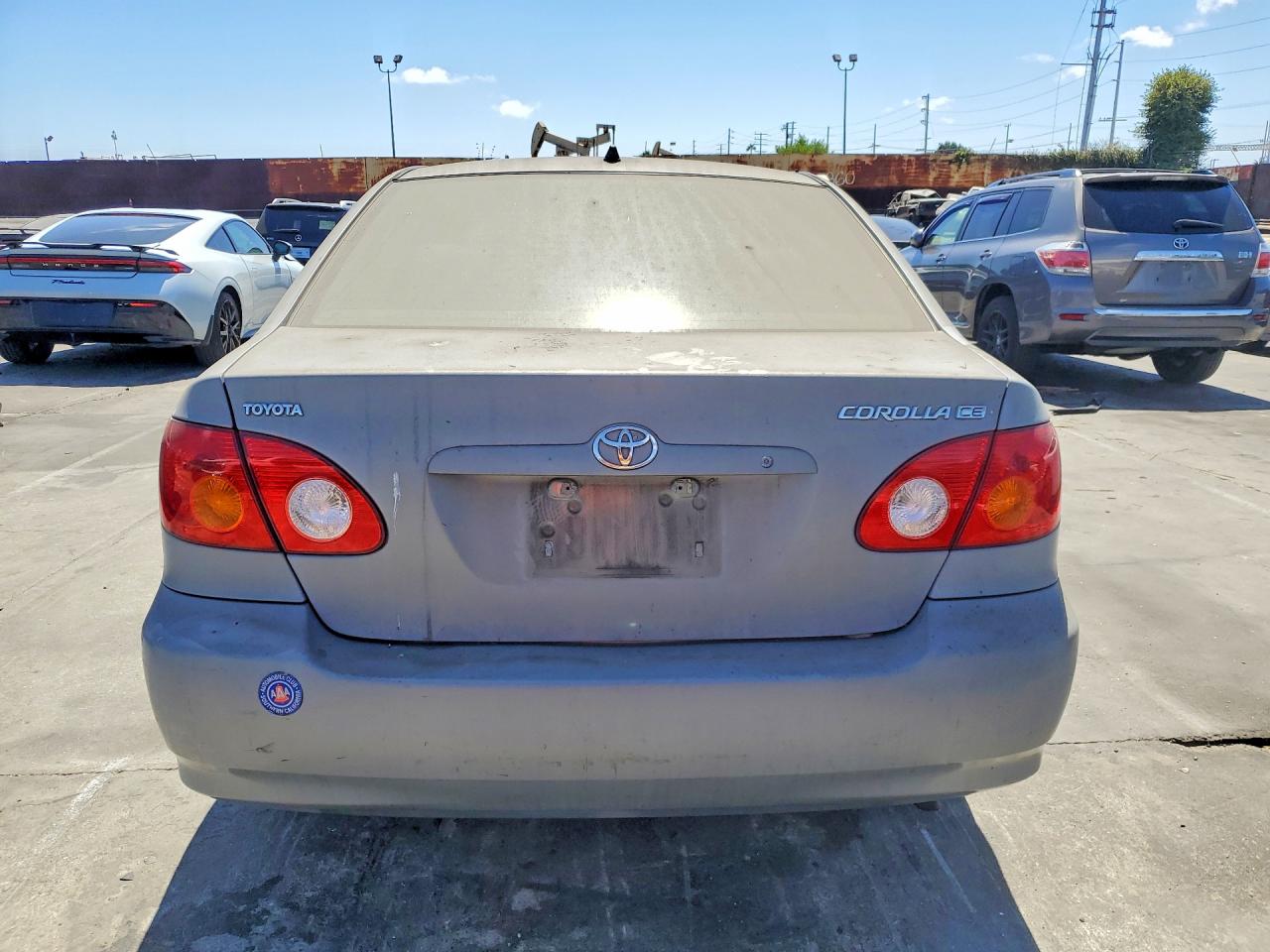 2003 Toyota Corolla Ce Gray vin: 1NXBR32E23Z179109