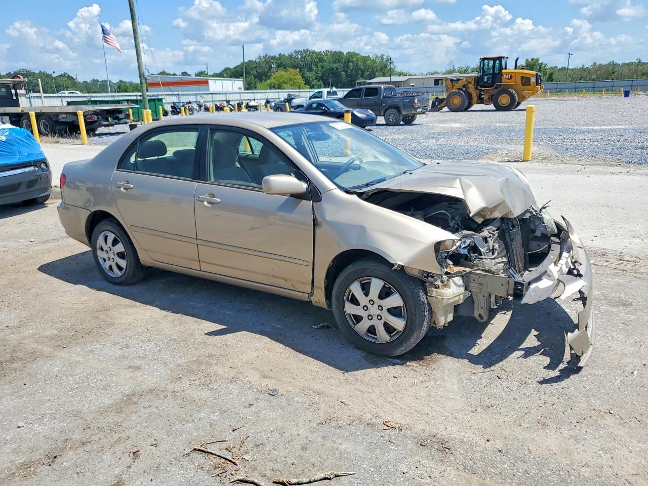 2005 Toyota Corolla Le Beige vin: 1NXBR32E25Z501234