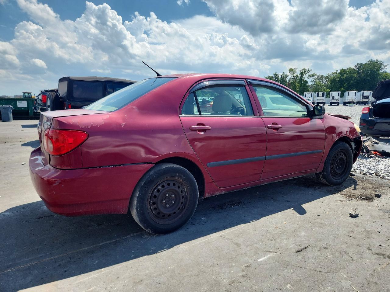 2006 Toyota Corolla Ce Burgundy vin: 1NXBR32E26Z575285