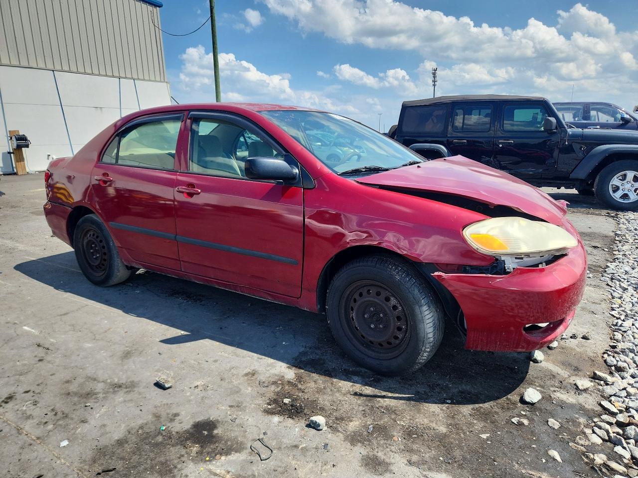 2006 Toyota Corolla Ce Burgundy vin: 1NXBR32E26Z575285
