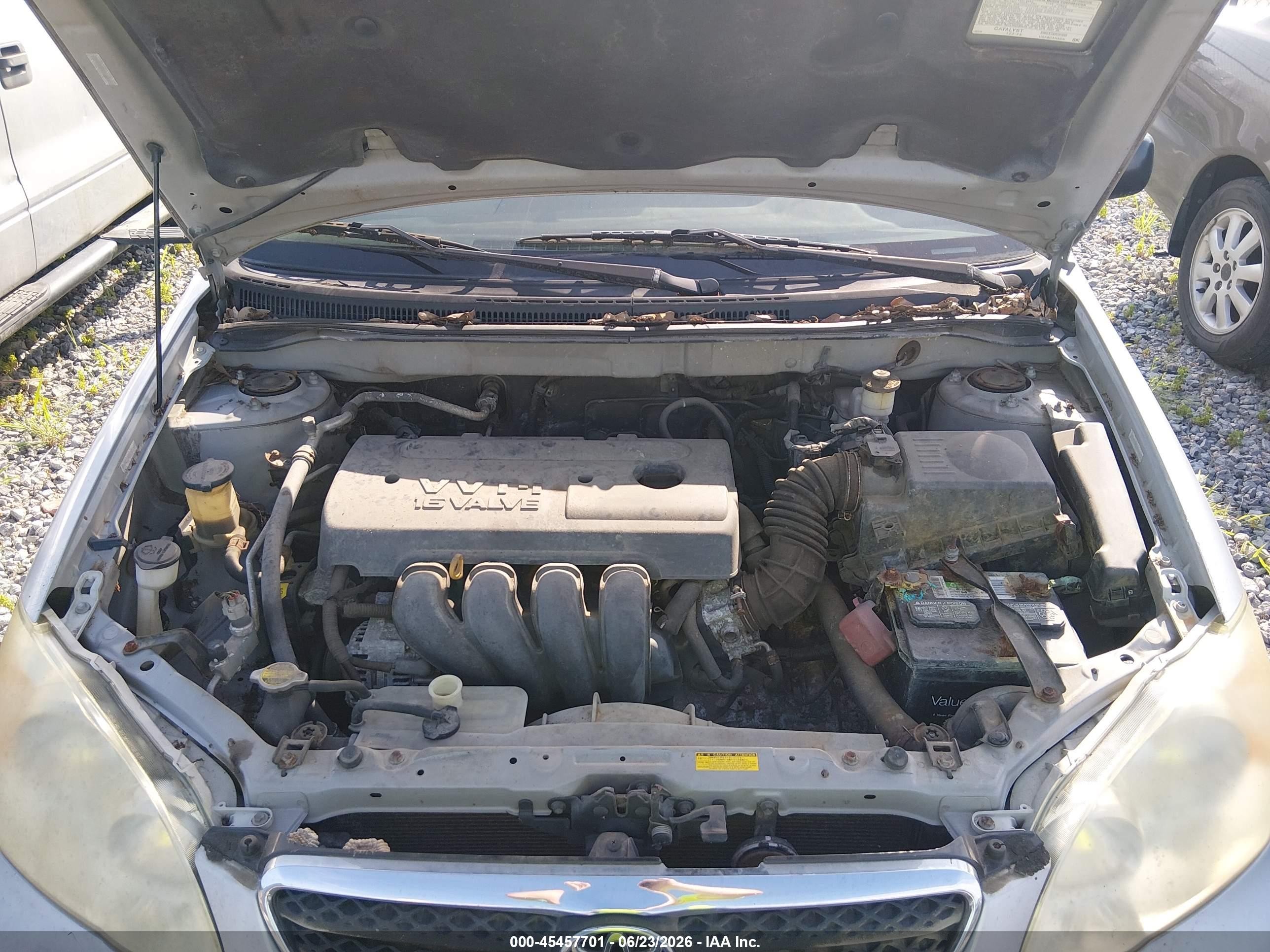 2007 Toyota Corolla Ce Silver vin: 1NXBR32E27Z793843