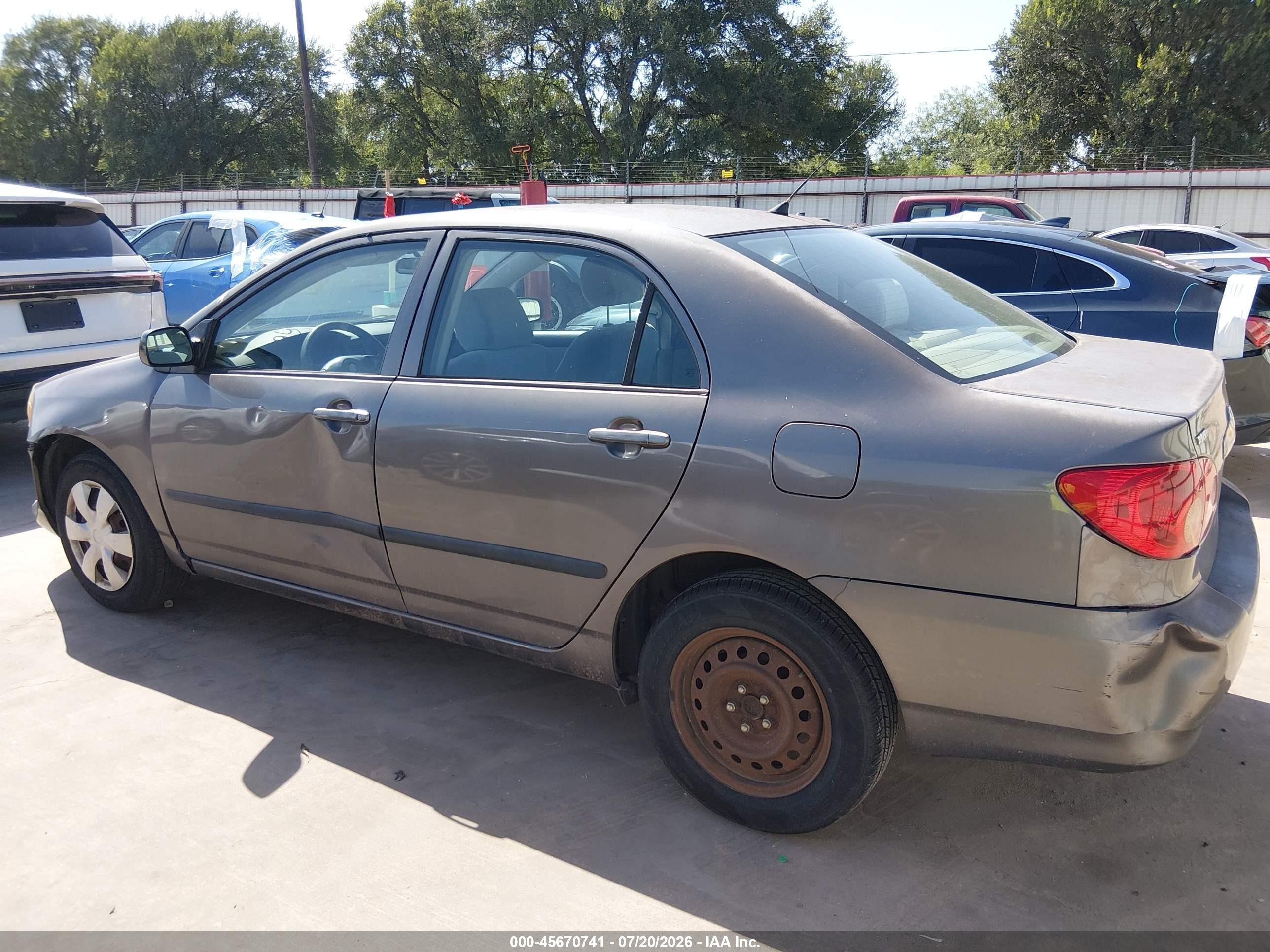 2007 Toyota Corolla Ce Dark Brown vin: 1NXBR32E27Z831295