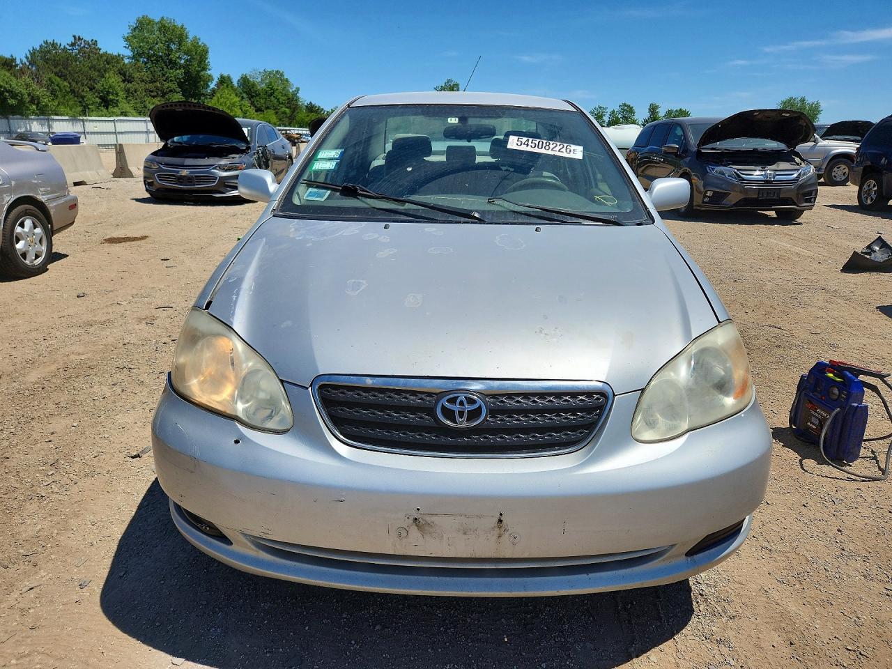 2008 Toyota Corolla Le Silver vin: 1NXBR32E28Z014281