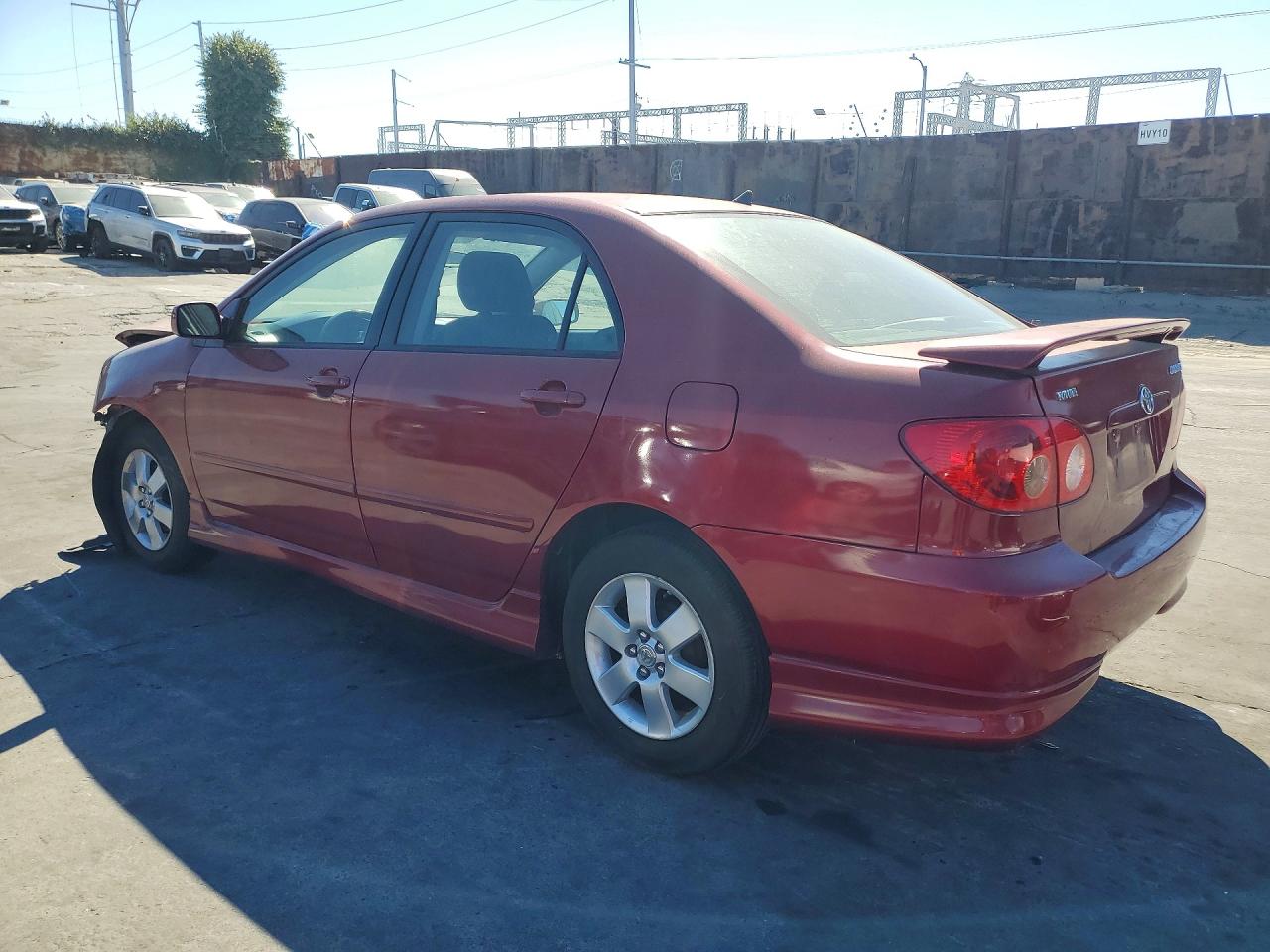 2008 Toyota Corolla S Burgundy vin: 1NXBR32E28Z042887