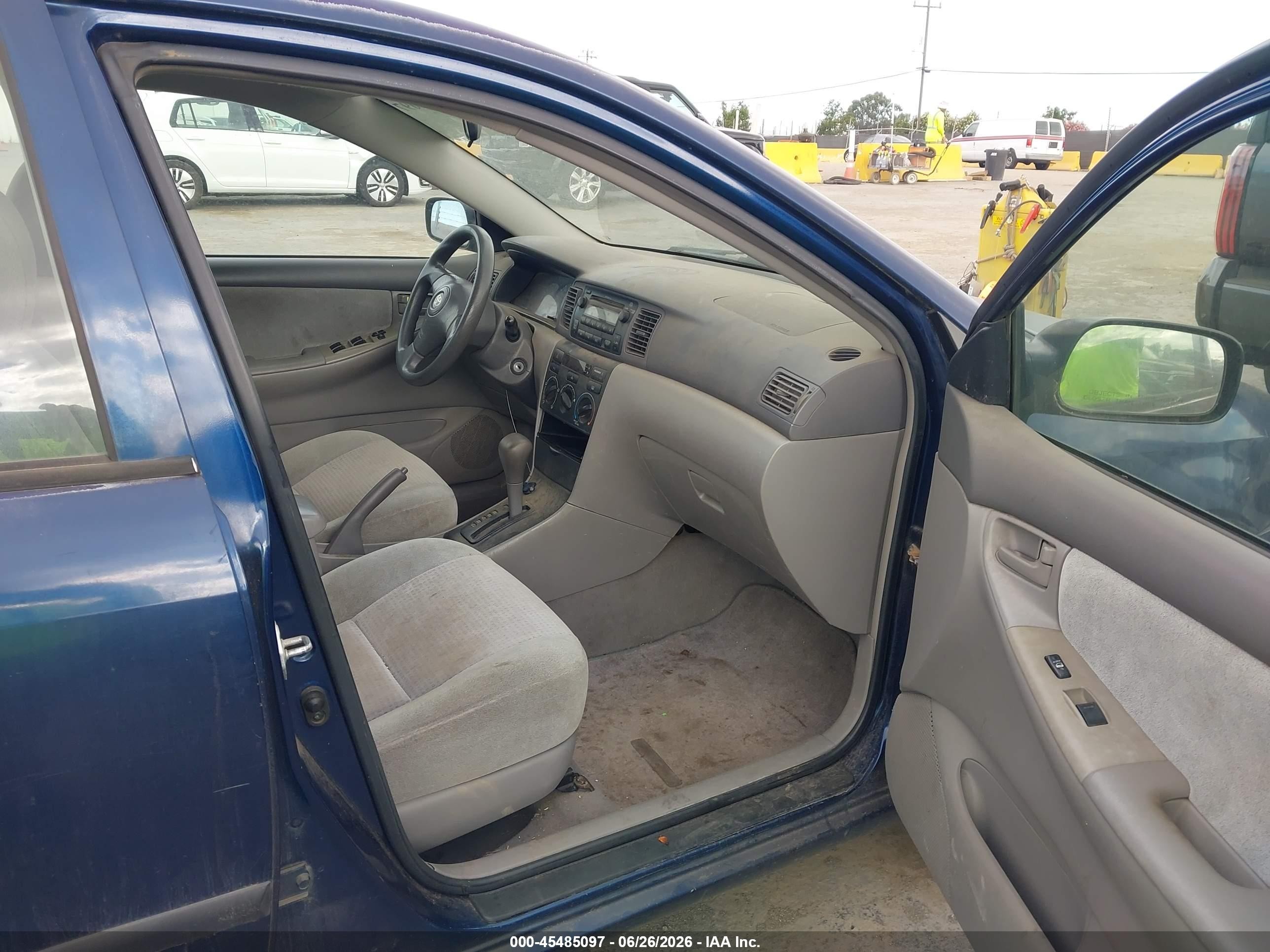 2008 Toyota Corolla Ce Синий vin: 1NXBR32E28Z956069