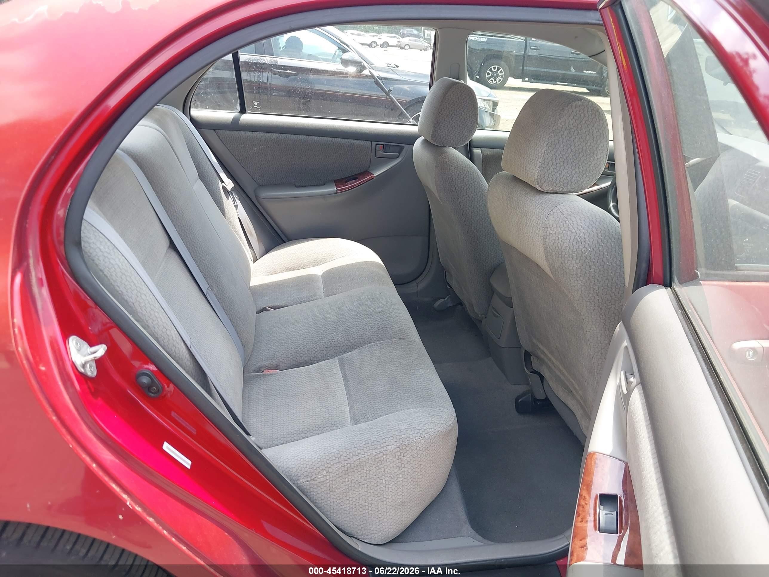 2004 Toyota Corolla Le Red vin: 1NXBR32E34Z245331