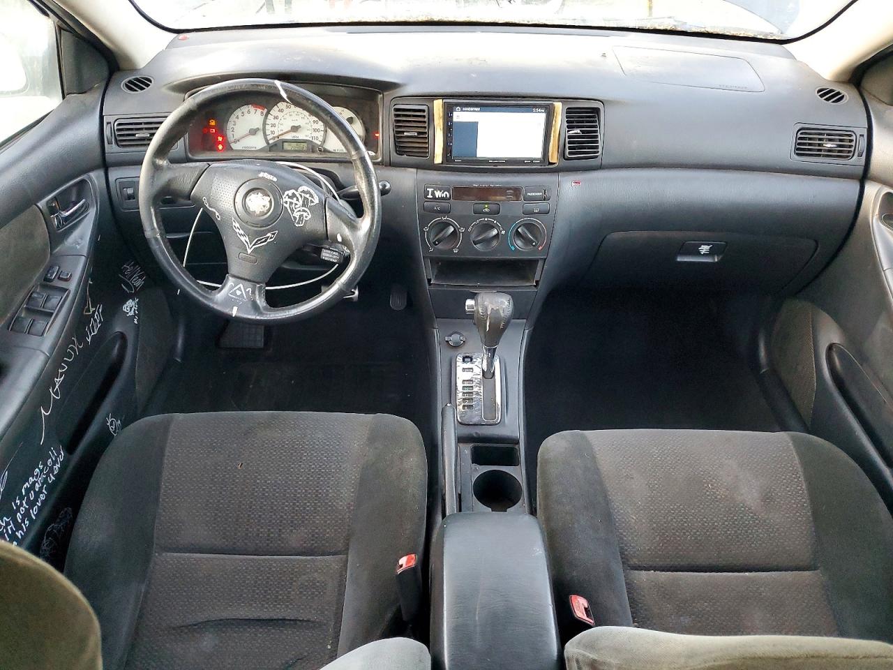 2004 Toyota Corolla S Charcoal vin: 1NXBR32E34Z249685
