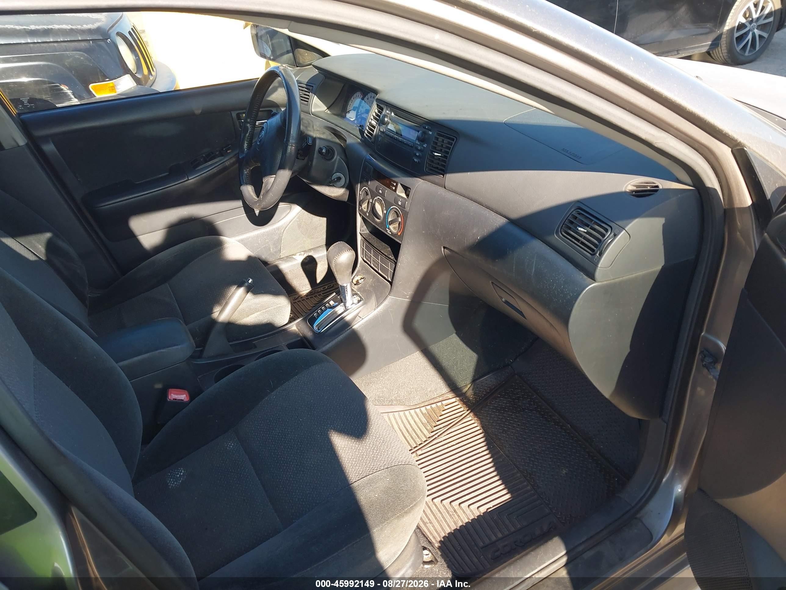 2004 Toyota Corolla S Gray vin: 1NXBR32E34Z336311