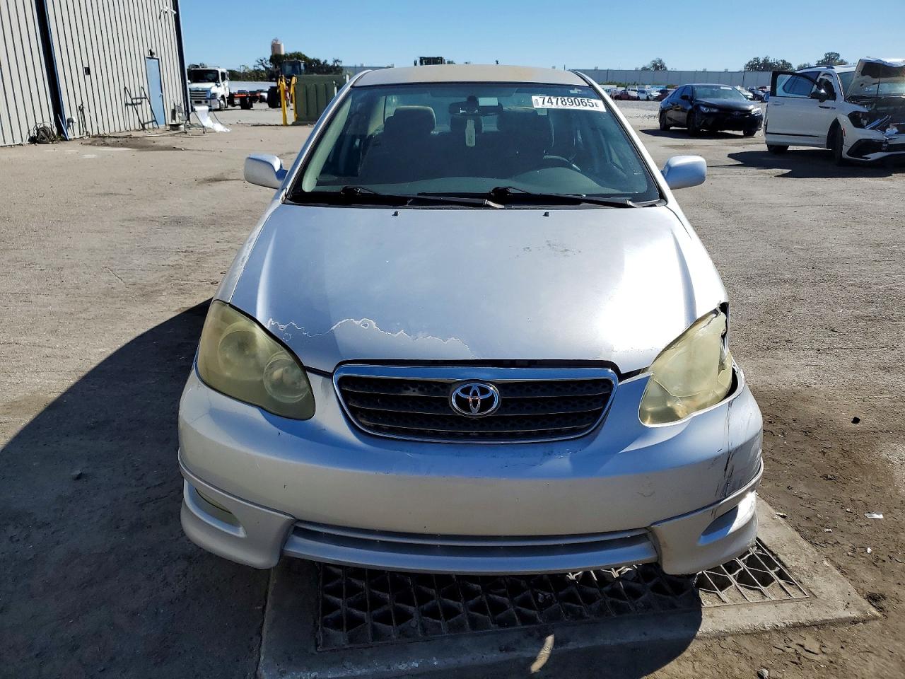 2005 Toyota Corolla S Silver vin: 1NXBR32E35Z344698