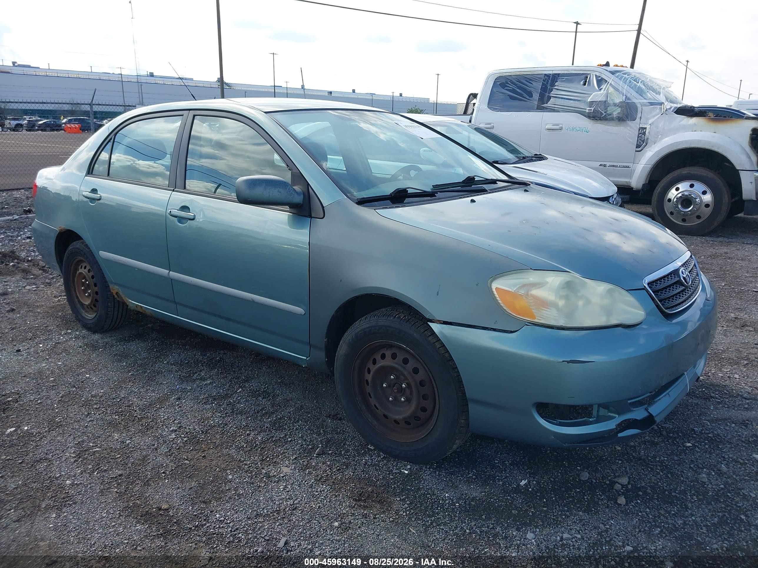 2005 Toyota Corolla Le Green vin: 1NXBR32E35Z376728