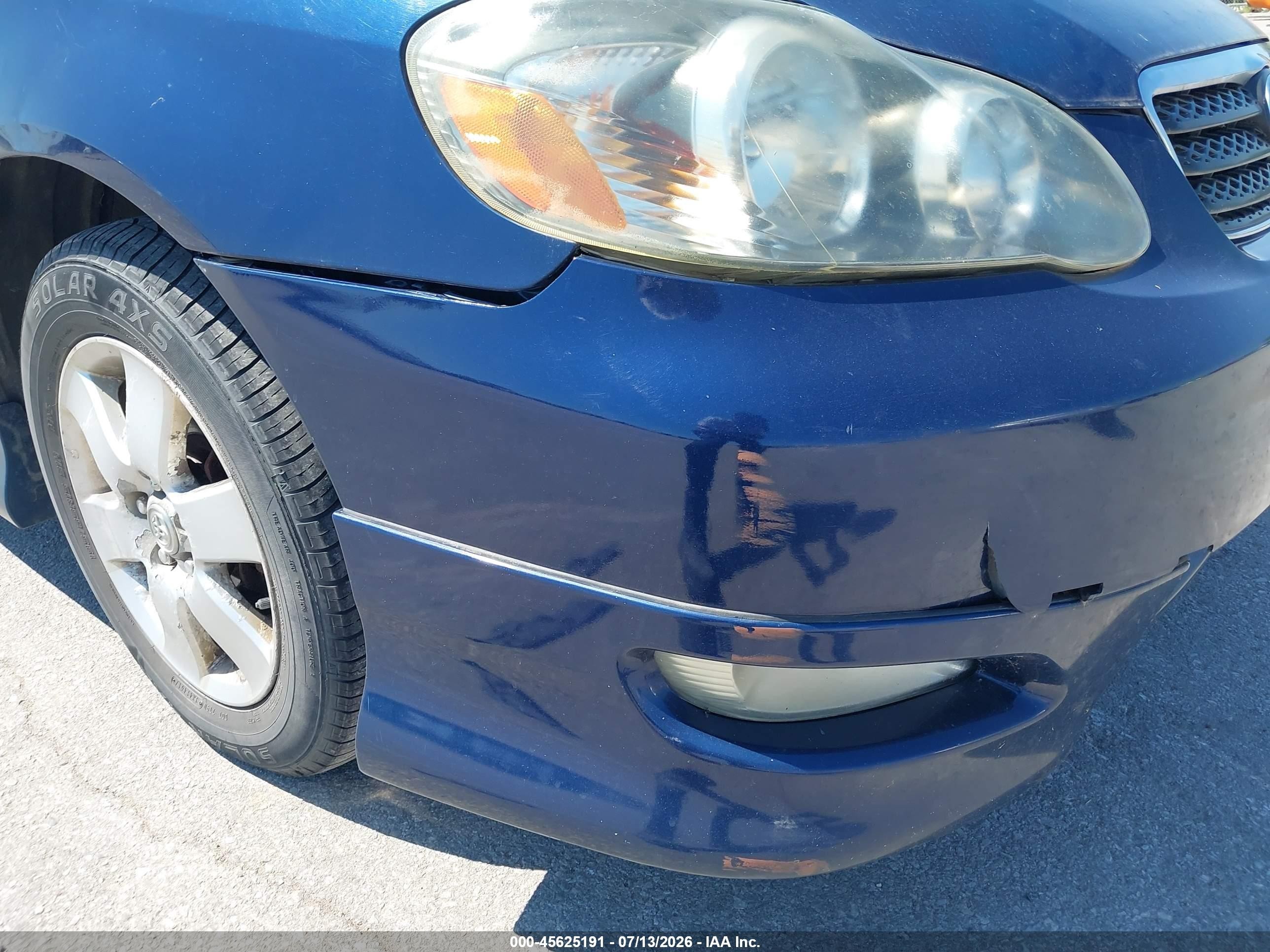 2005 Toyota Corolla S Blue vin: 1NXBR32E35Z399331
