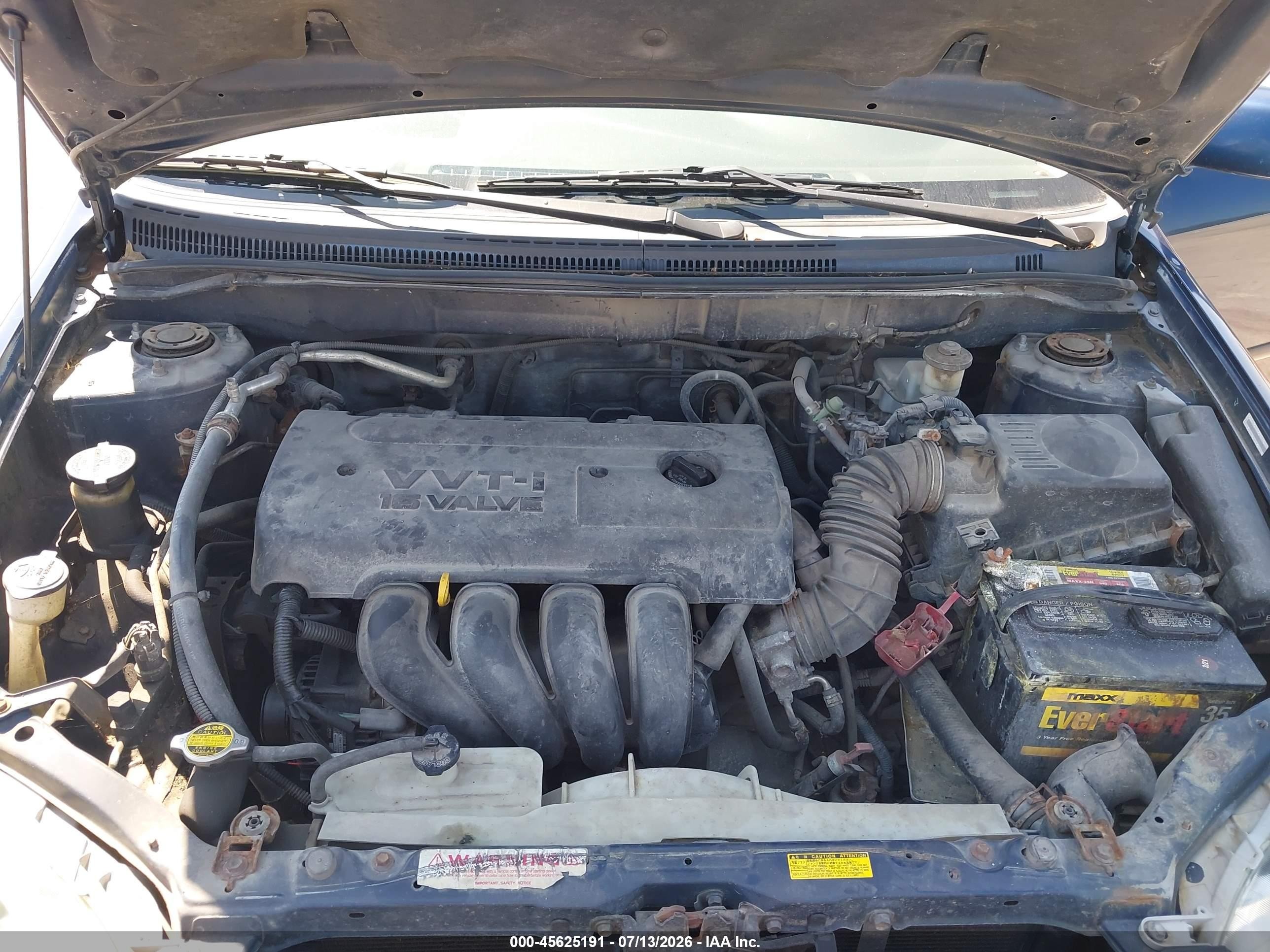 2005 Toyota Corolla S Blue vin: 1NXBR32E35Z399331
