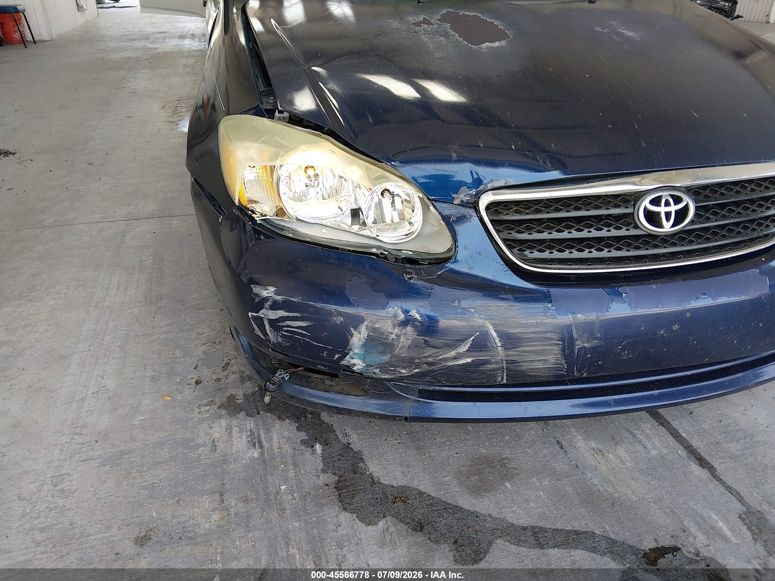 2005 Toyota Corolla S Blue vin: 1NXBR32E35Z435700