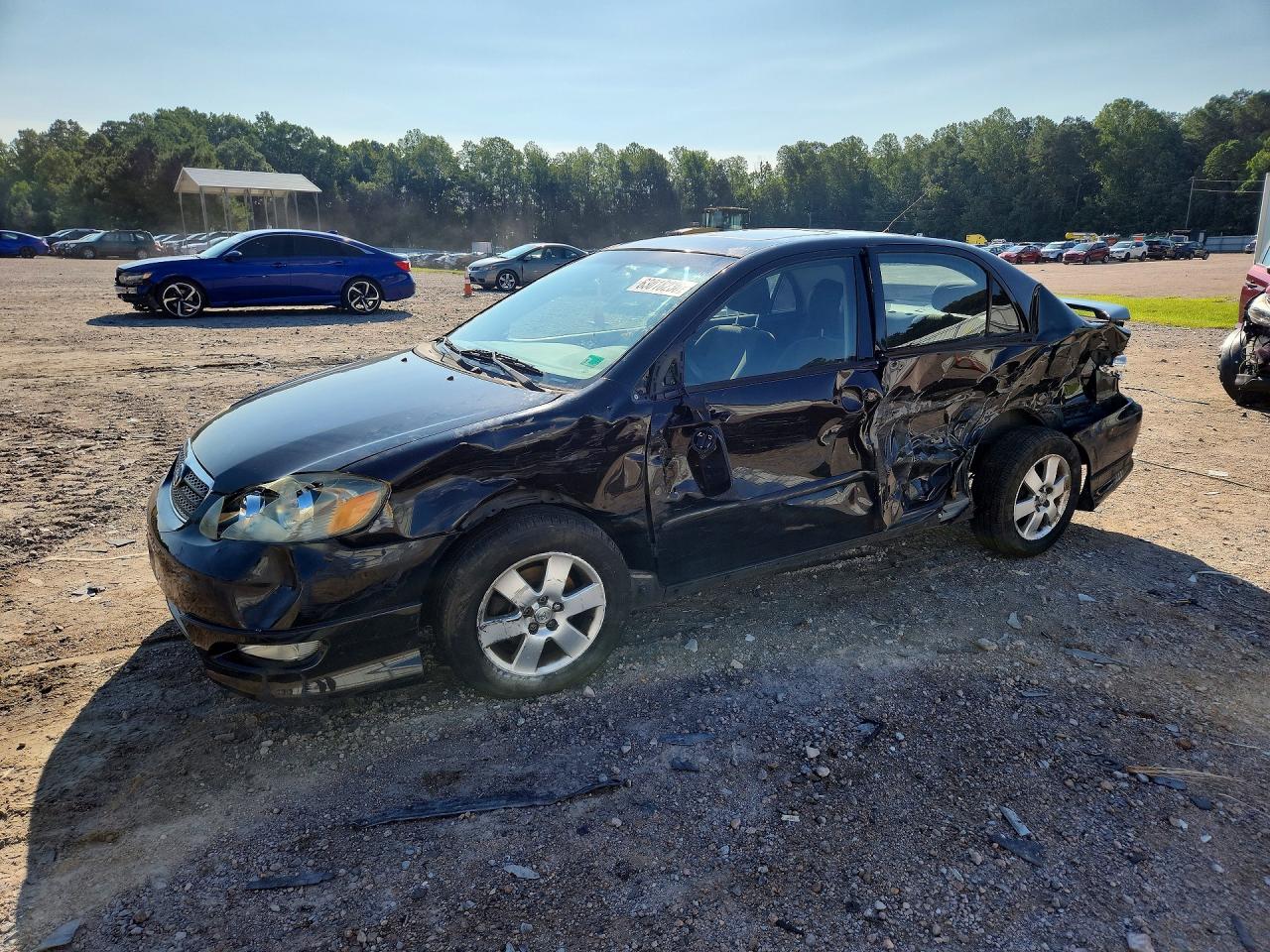 2005 Toyota Corolla S Black vin: 1NXBR32E35Z439892