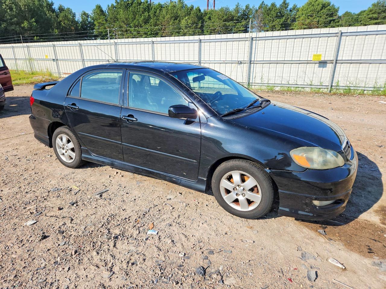 2005 Toyota Corolla S Черный vin: 1NXBR32E35Z439892