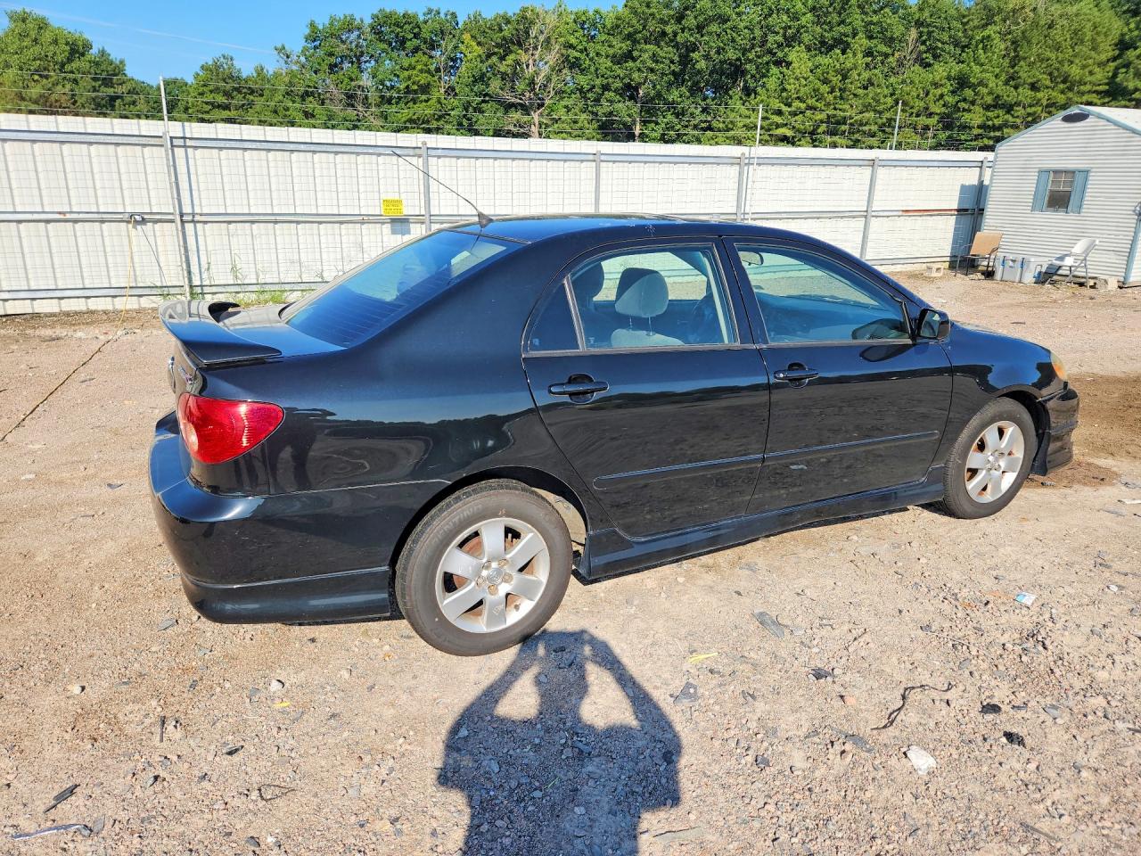 2005 Toyota Corolla S Черный vin: 1NXBR32E35Z439892