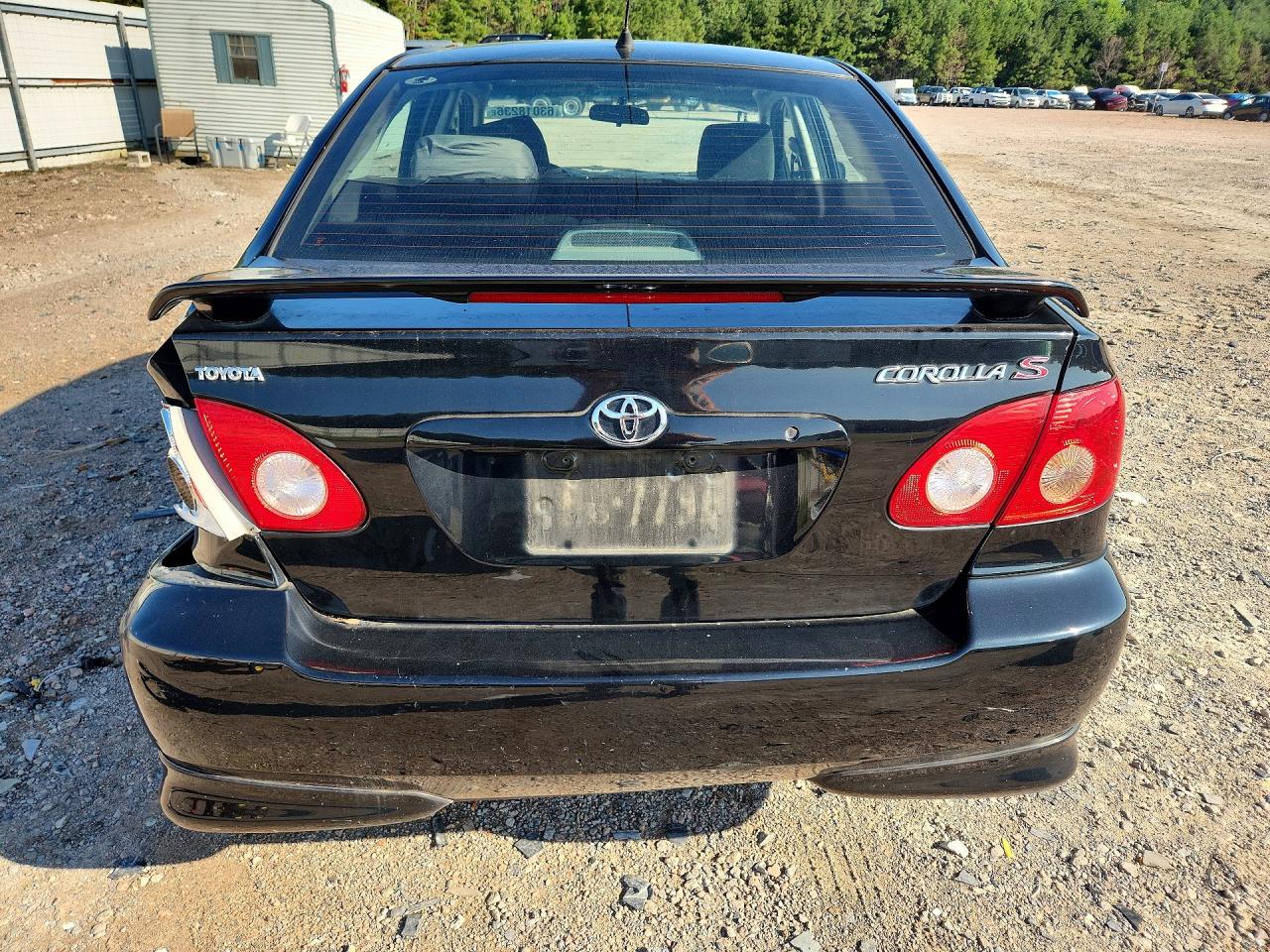 2005 Toyota Corolla S Черный vin: 1NXBR32E35Z439892
