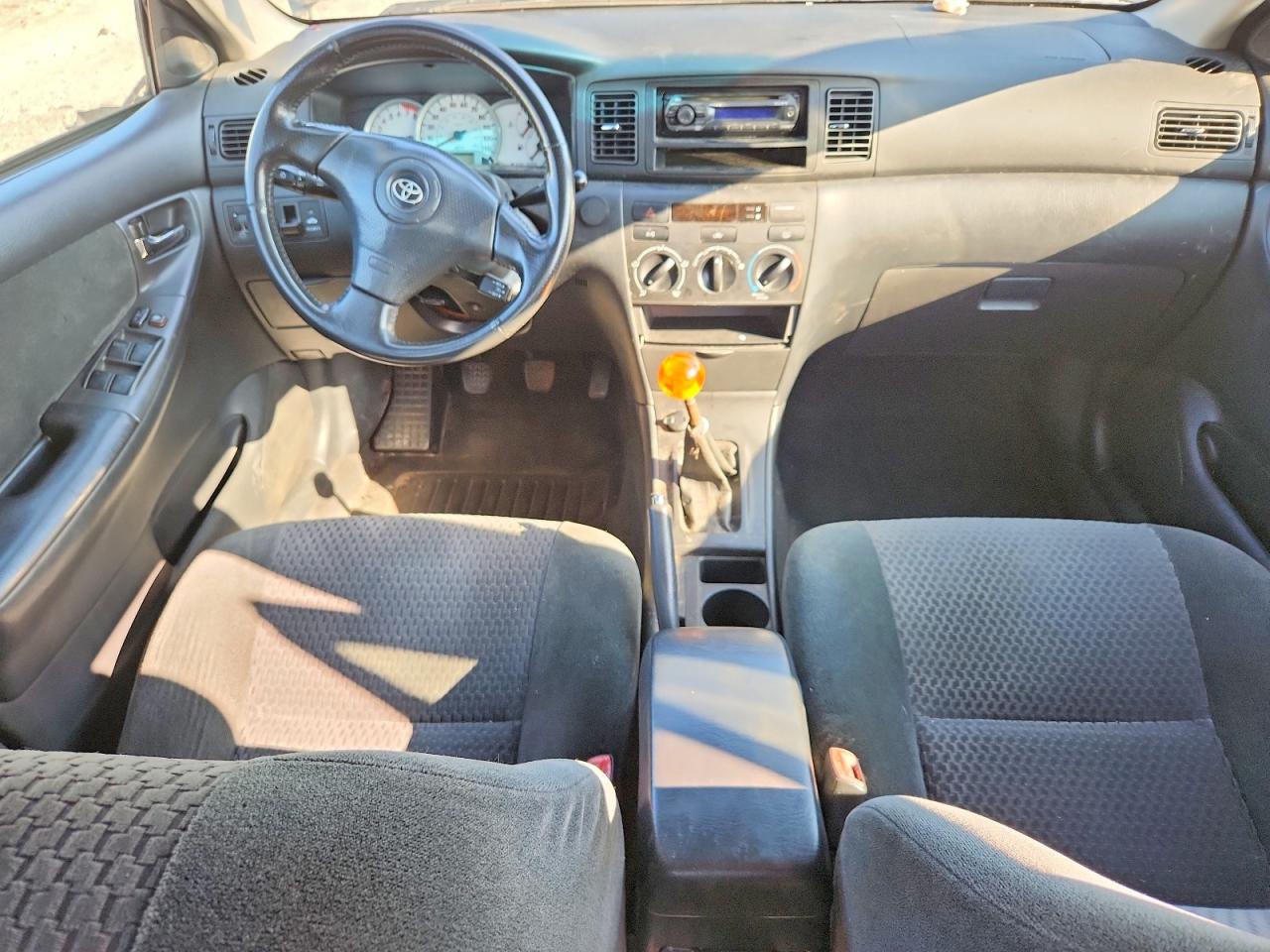 2005 Toyota Corolla S Черный vin: 1NXBR32E35Z439892