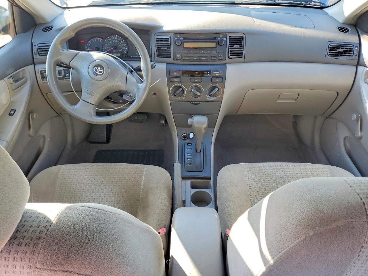 2005 Toyota Corolla Ce Gray vin: 1NXBR32E35Z523064