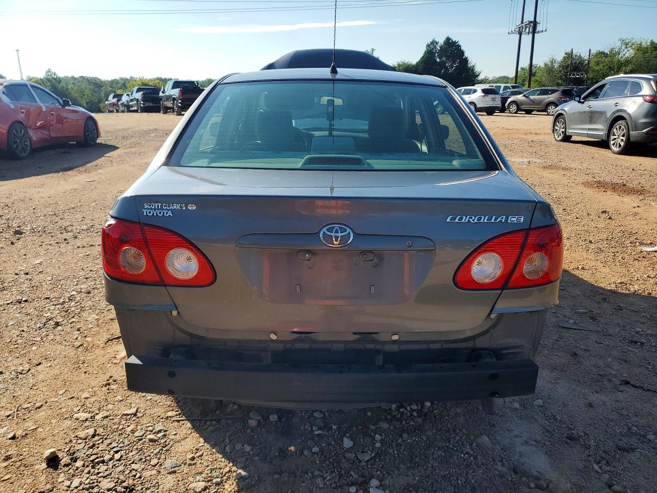 2005 Toyota Corolla Ce Gray vin: 1NXBR32E35Z523064