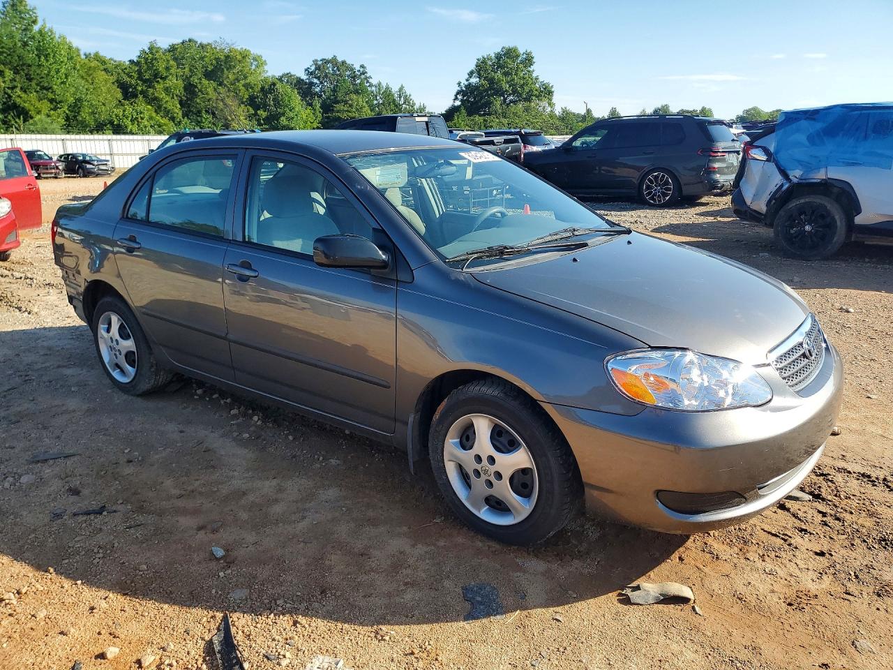2005 Toyota Corolla Ce Gray vin: 1NXBR32E35Z523064