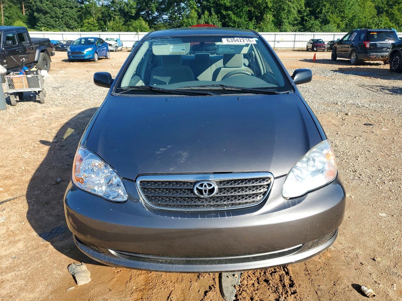 2005 Toyota Corolla Ce Gray vin: 1NXBR32E35Z523064