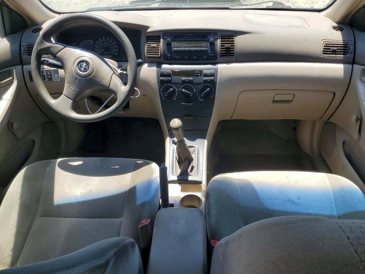 2006 Toyota Corolla Ce Burgundy vin: 1NXBR32E36Z596405