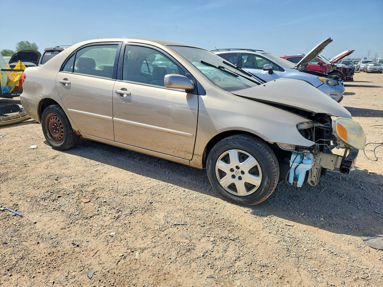 2006 Toyota Corolla Le Gold vin: 1NXBR32E36Z604907