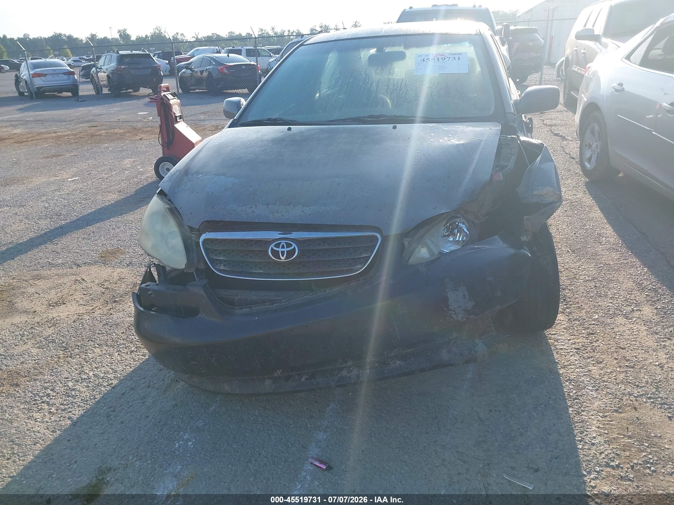 2006 Toyota Corolla Le Gray vin: 1NXBR32E36Z641584