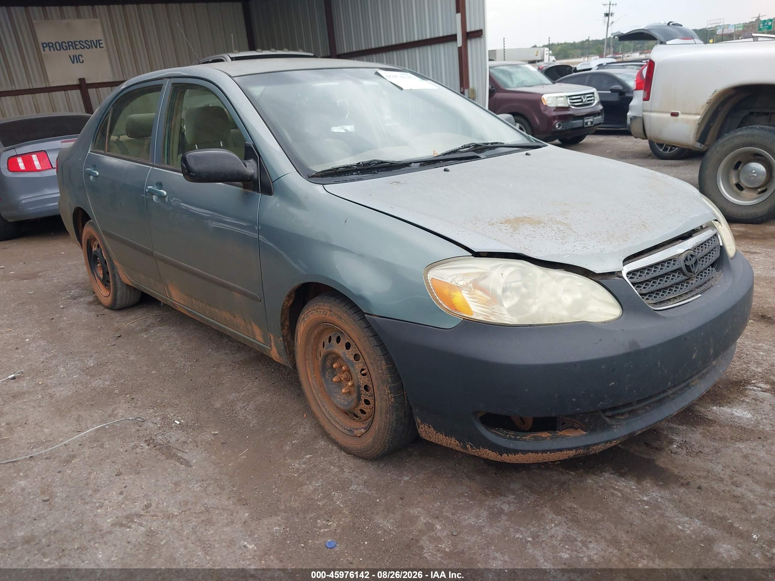 2006 Toyota Corolla Ce Бирюзовый vin: 1NXBR32E36Z666887