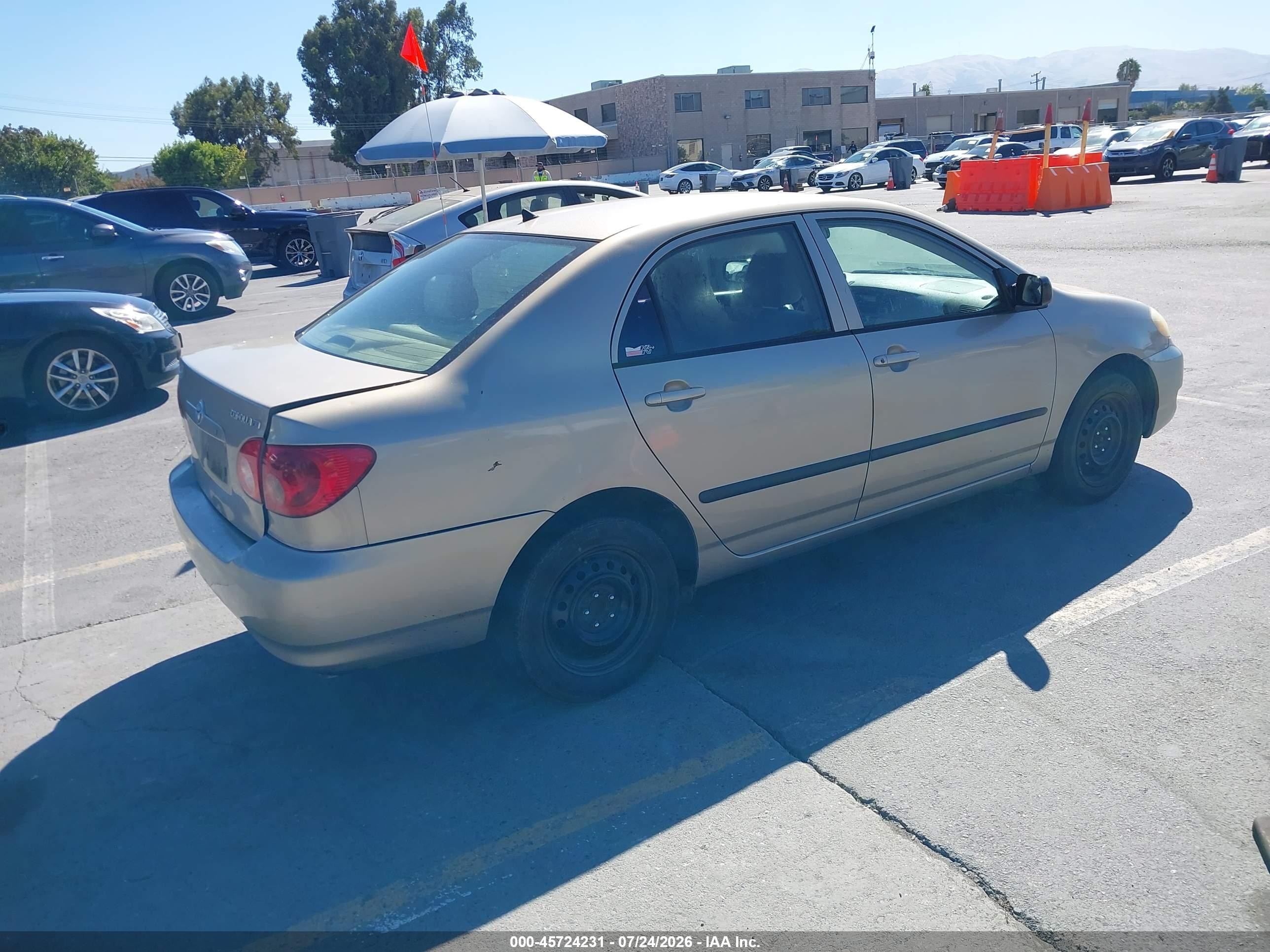 2006 Toyota Corolla Ce Gold vin: 1NXBR32E36Z693040