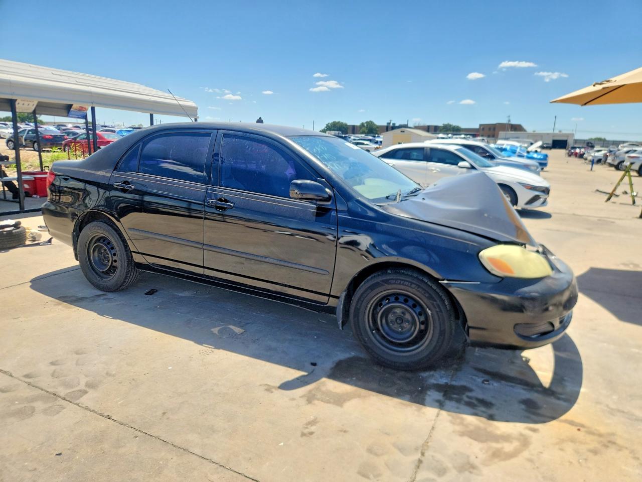 2006 Toyota Corolla Ce Black vin: 1NXBR32E36Z696357