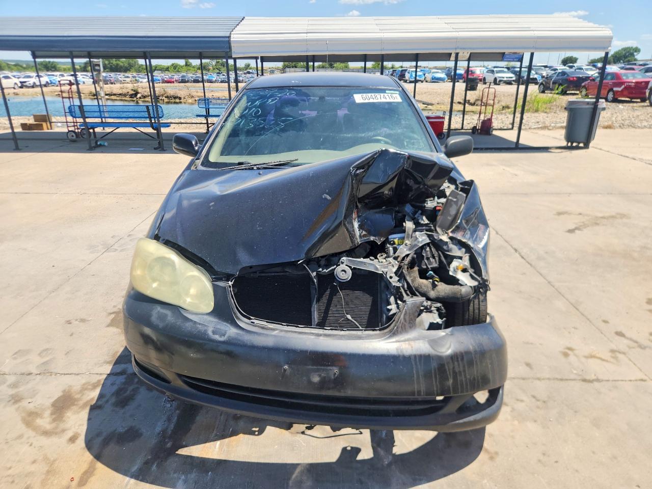 2006 Toyota Corolla Ce Black vin: 1NXBR32E36Z696357