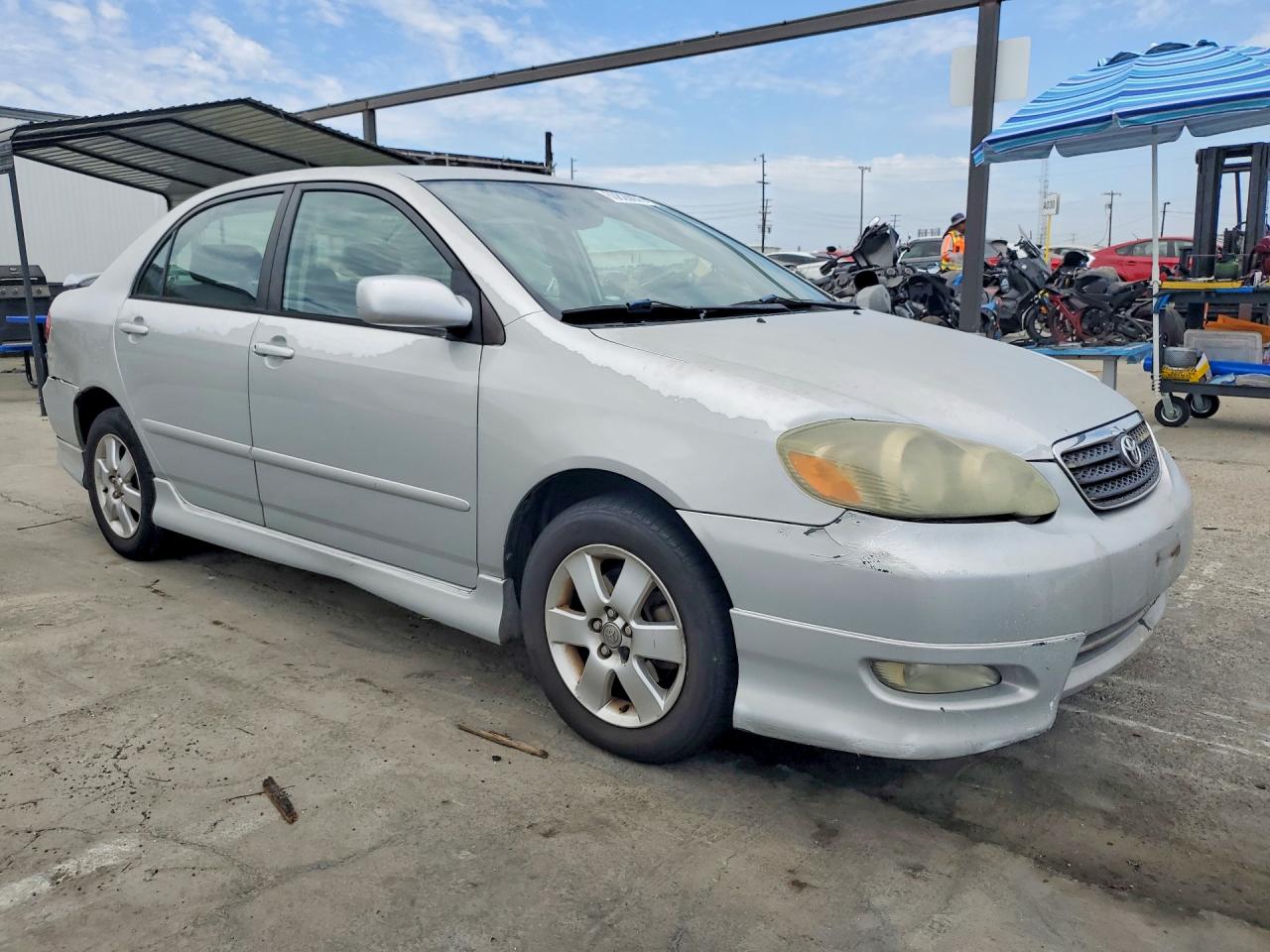 2006 Toyota Corolla Ce Manual Silver vin: 1NXBR32E36Z708751