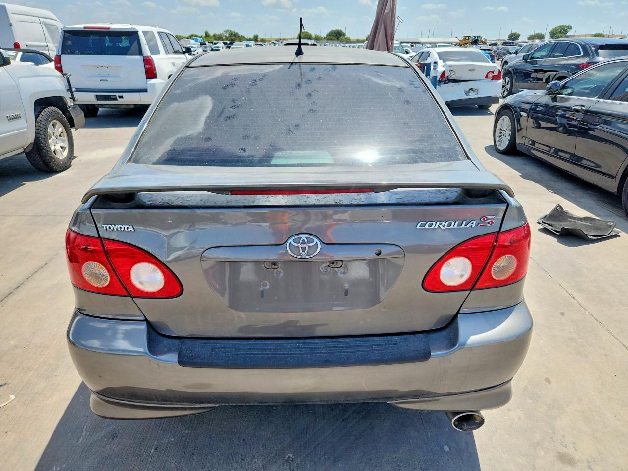 2007 Toyota Corolla S Gray vin: 1NXBR32E37Z778428