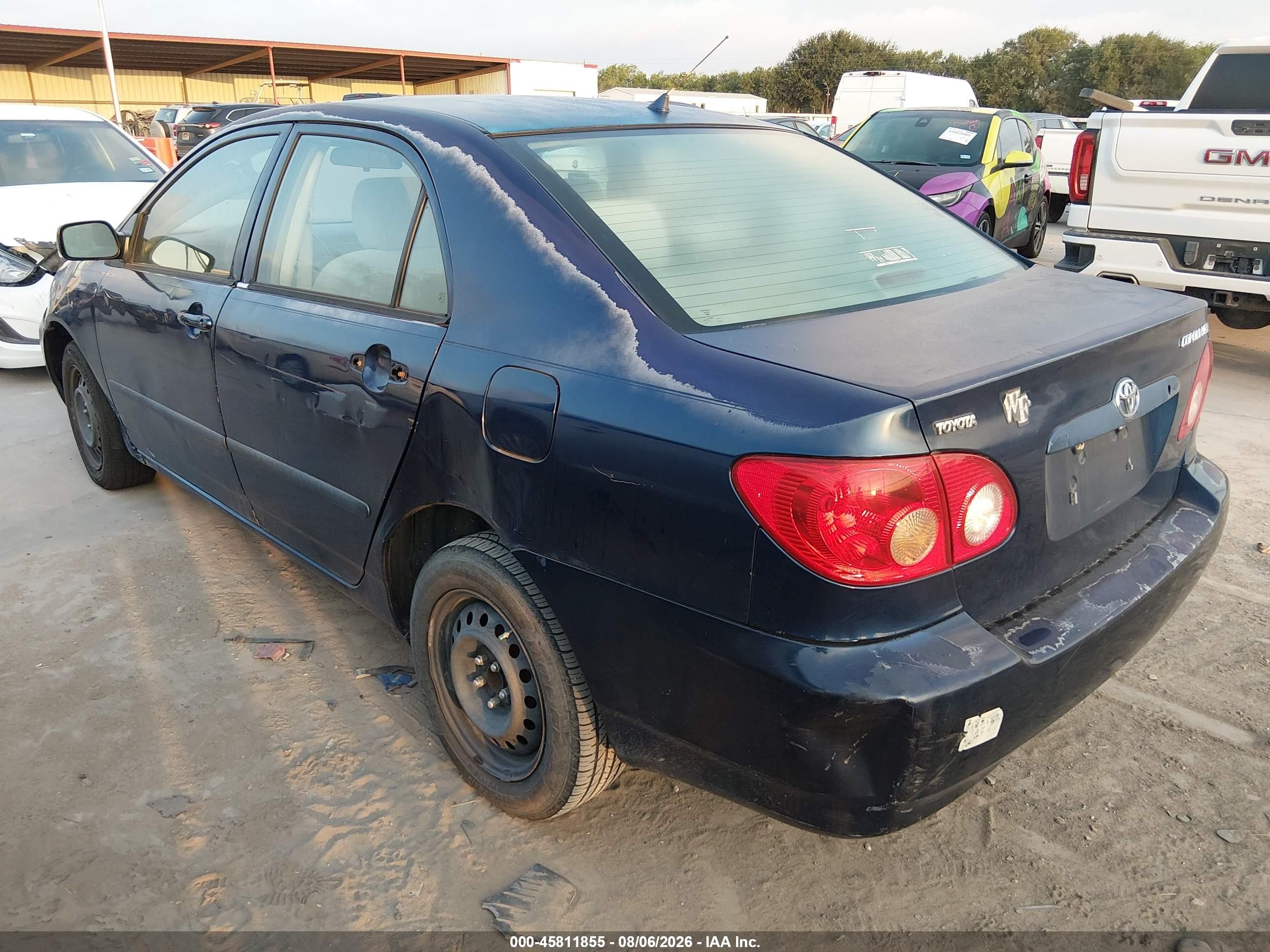 2008 Toyota Corolla Ce Blue vin: 1NXBR32E38Z946845