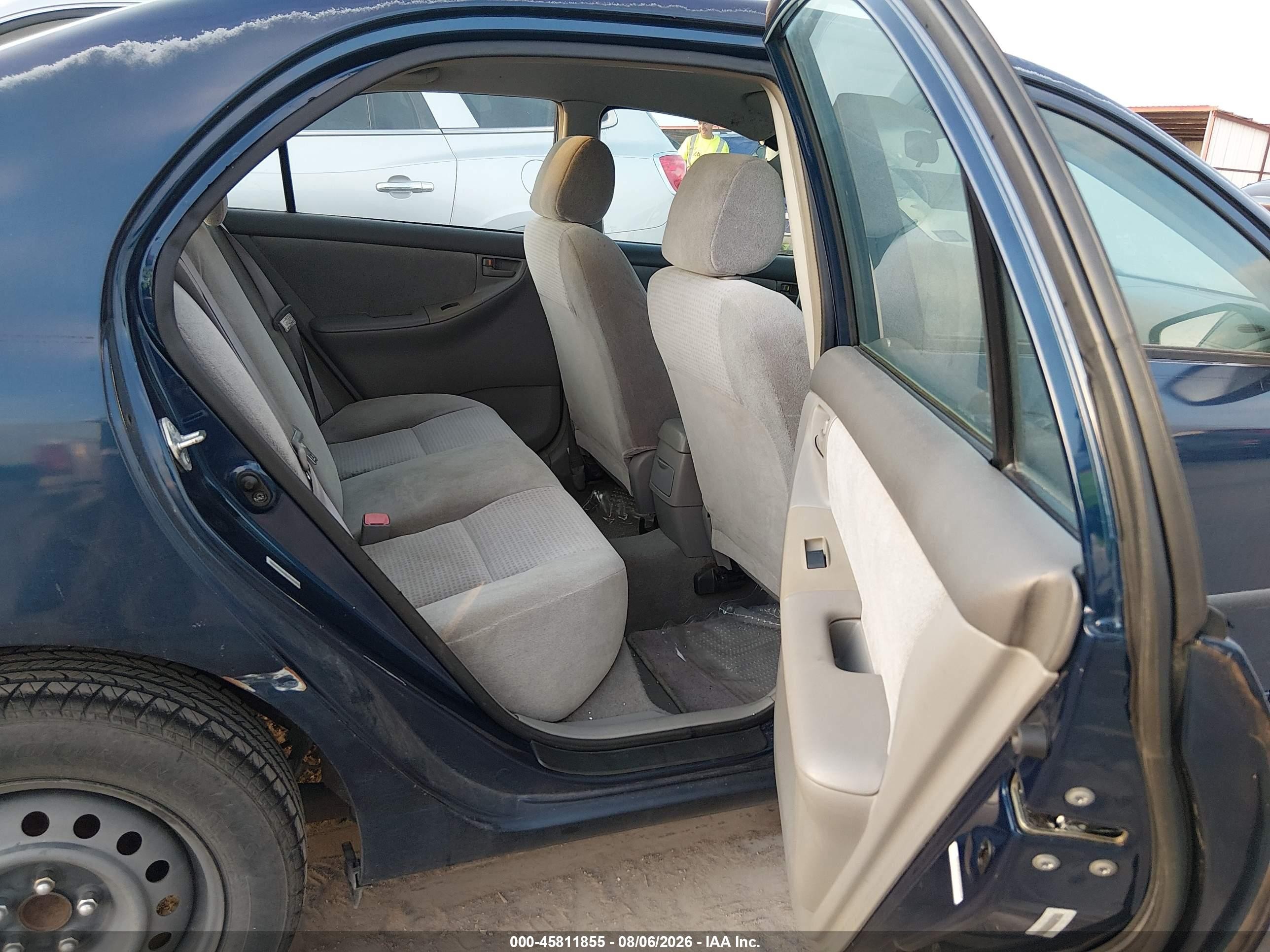 2008 Toyota Corolla Ce Blue vin: 1NXBR32E38Z946845