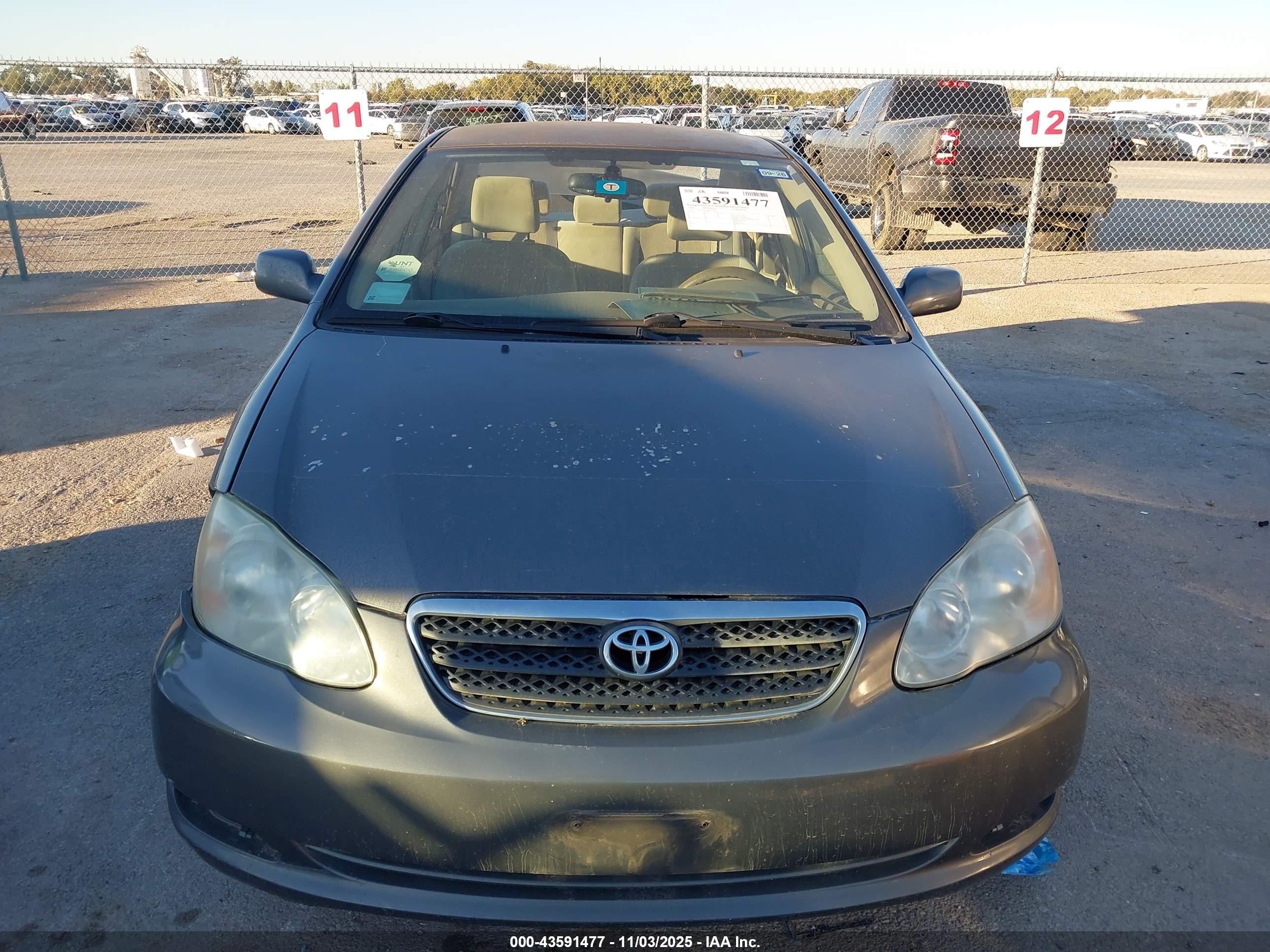 2008 Toyota Corolla Le Серый vin: 1NXBR32E38Z951690