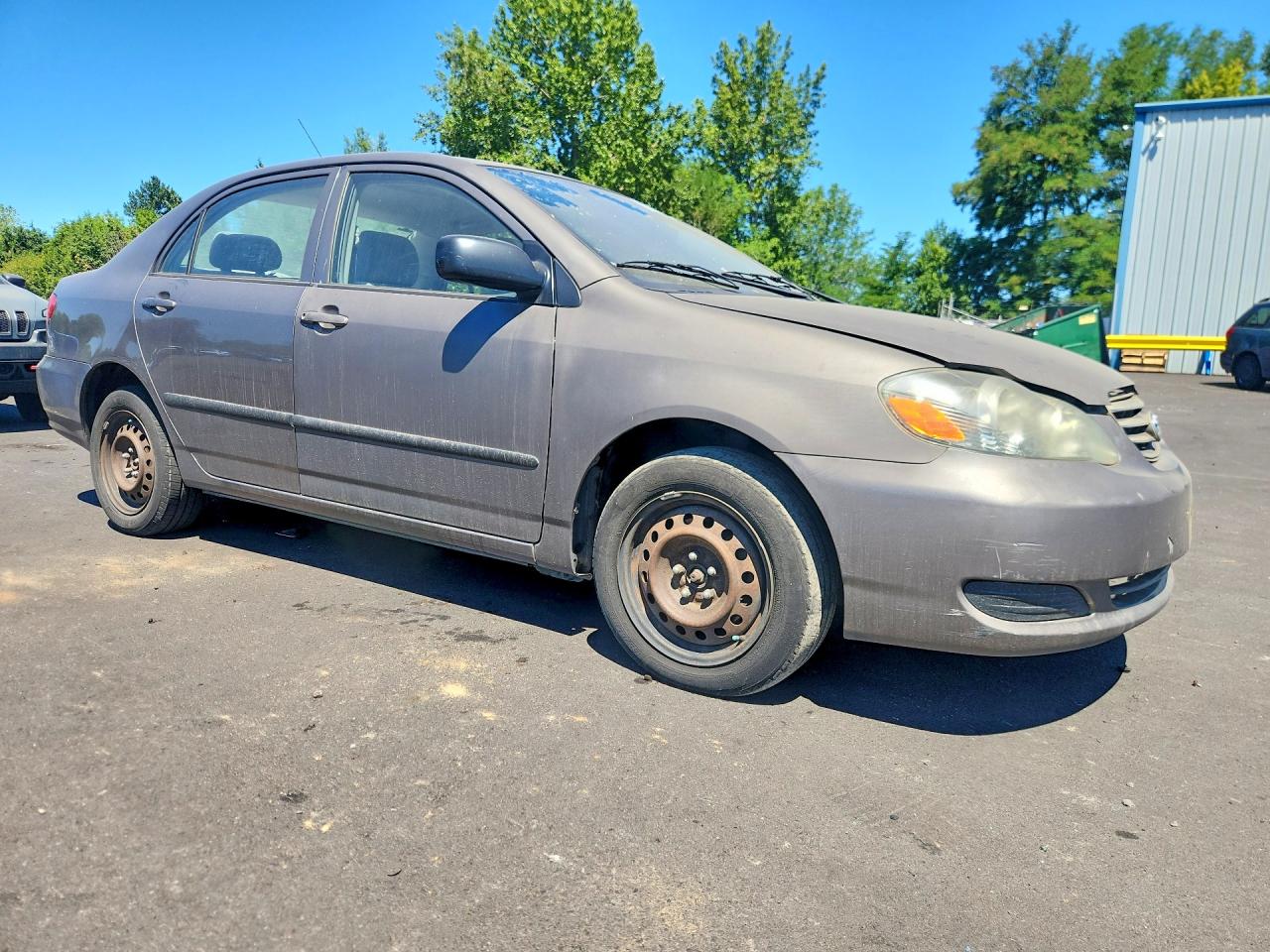 2004 Toyota Corolla Gray vin: 1NXBR32E44Z262574