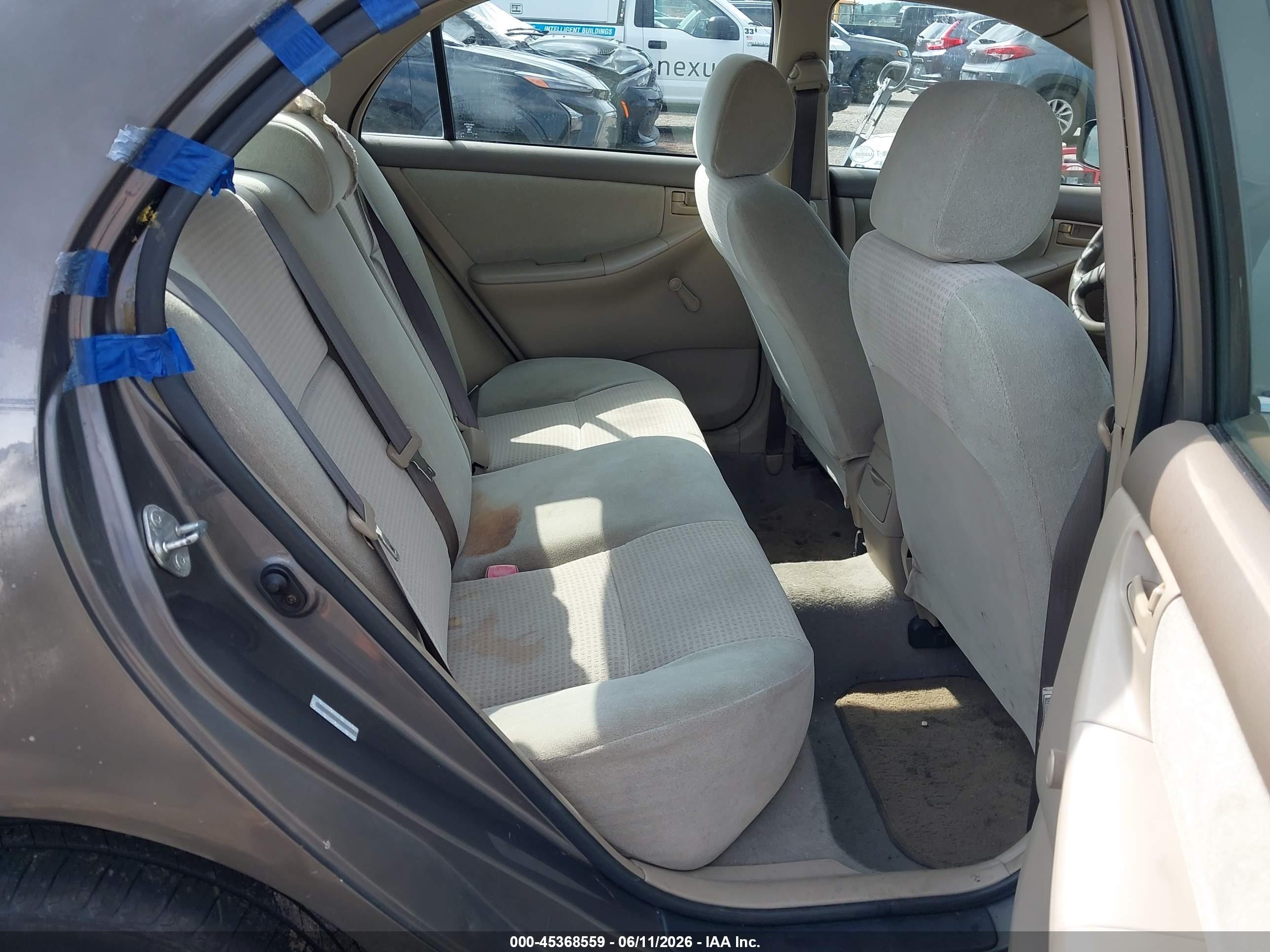 2005 Toyota Corolla Ce Gray vin: 1NXBR32E45Z377712