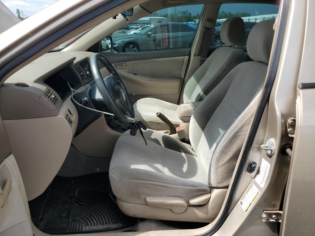 2005 Toyota Corolla Ce Tan vin: 1NXBR32E45Z381209