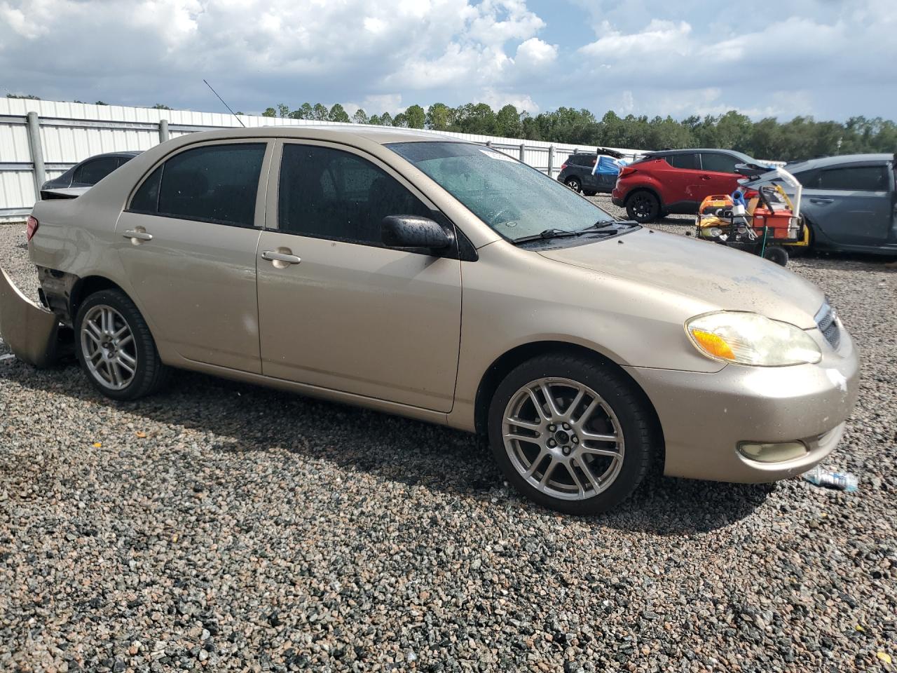 2005 Toyota Corolla Ce Tan vin: 1NXBR32E45Z381209