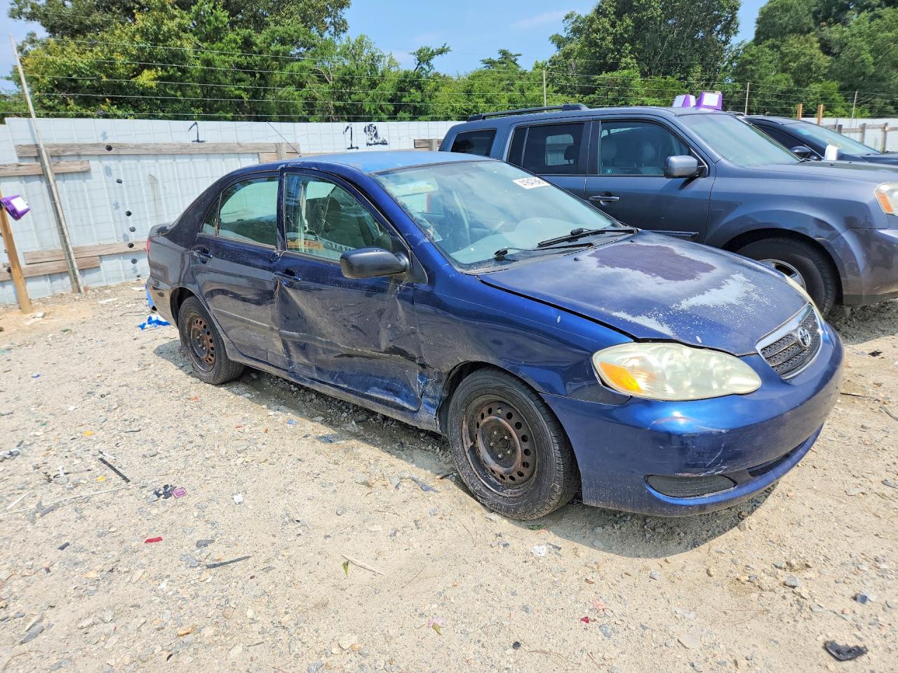 2005 Toyota Corolla Ce Blue vin: 1NXBR32E45Z389097