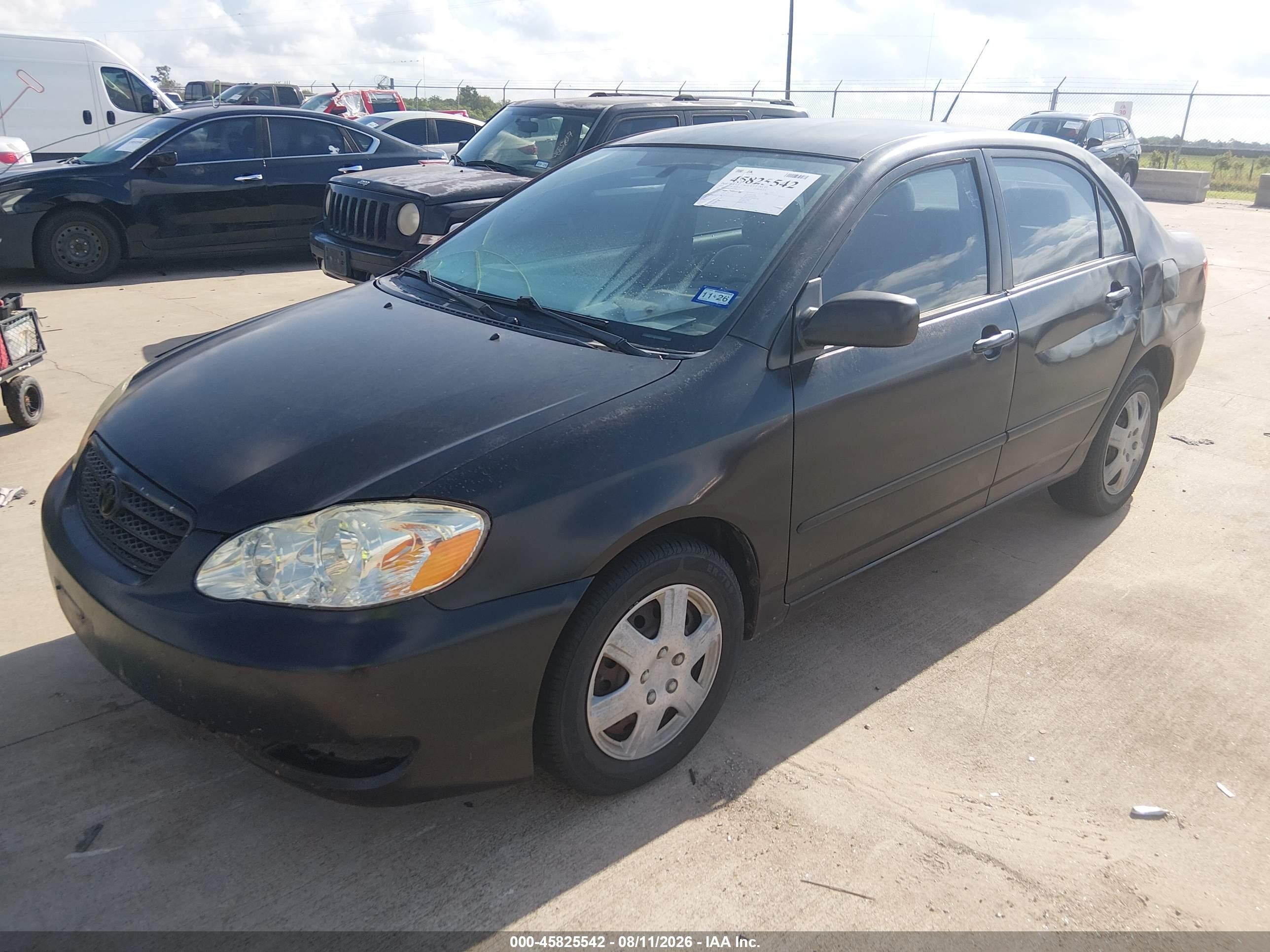 2005 Toyota Corolla Le Black vin: 1NXBR32E45Z433583