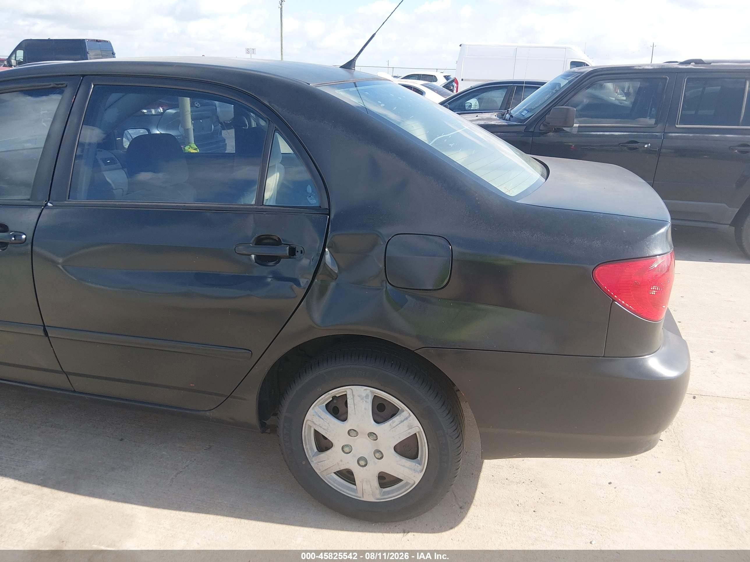 2005 Toyota Corolla Le Black vin: 1NXBR32E45Z433583