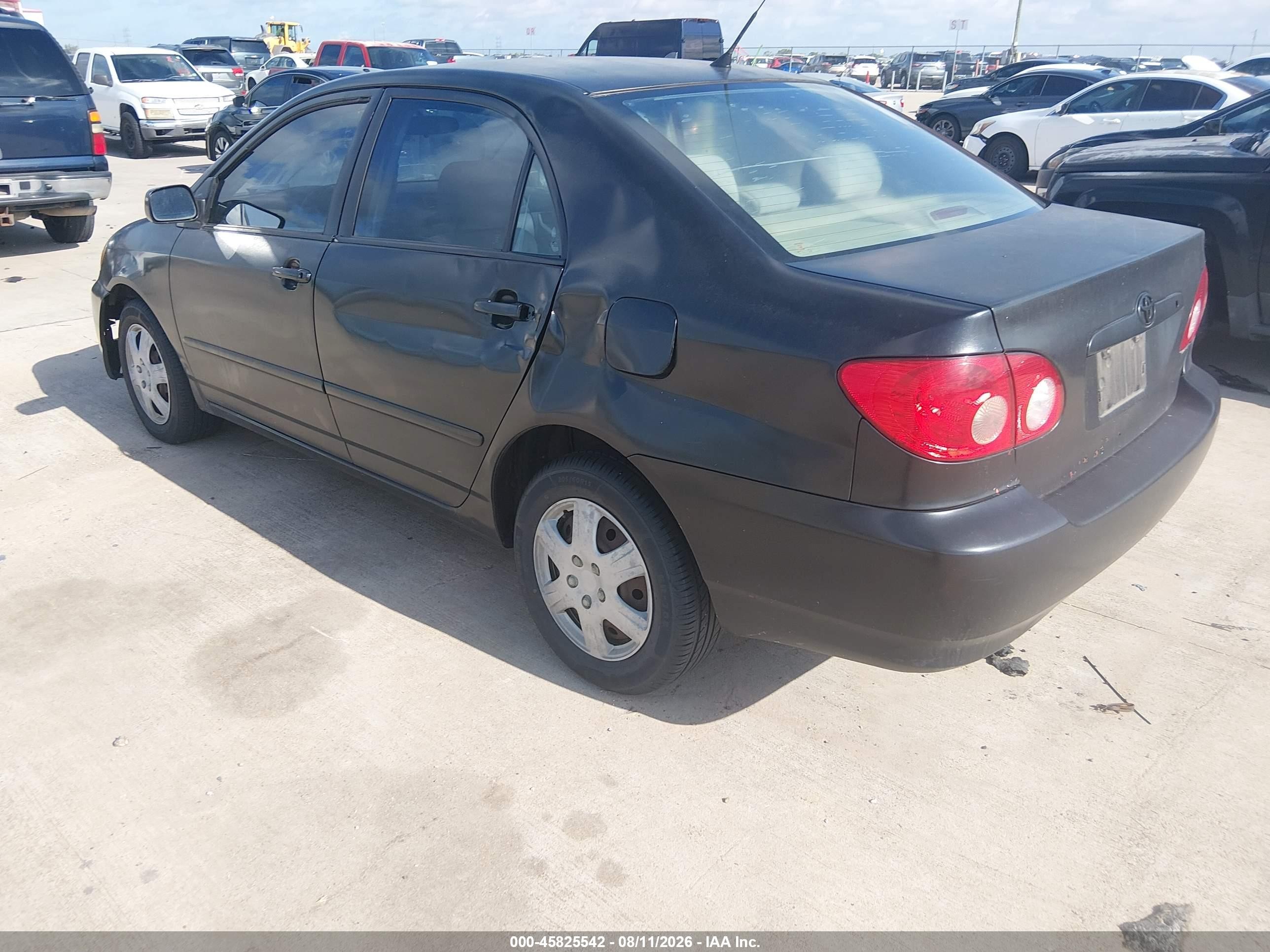 2005 Toyota Corolla Le Black vin: 1NXBR32E45Z433583