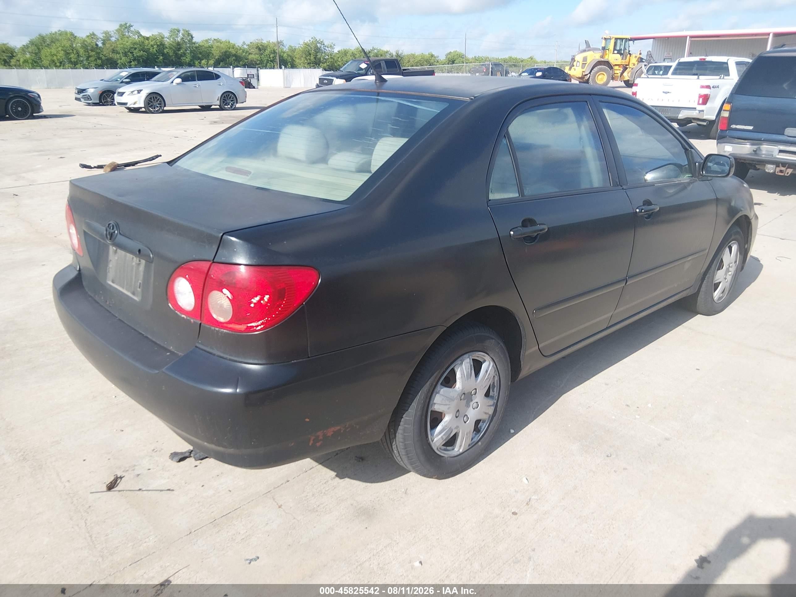 2005 Toyota Corolla Le Black vin: 1NXBR32E45Z433583