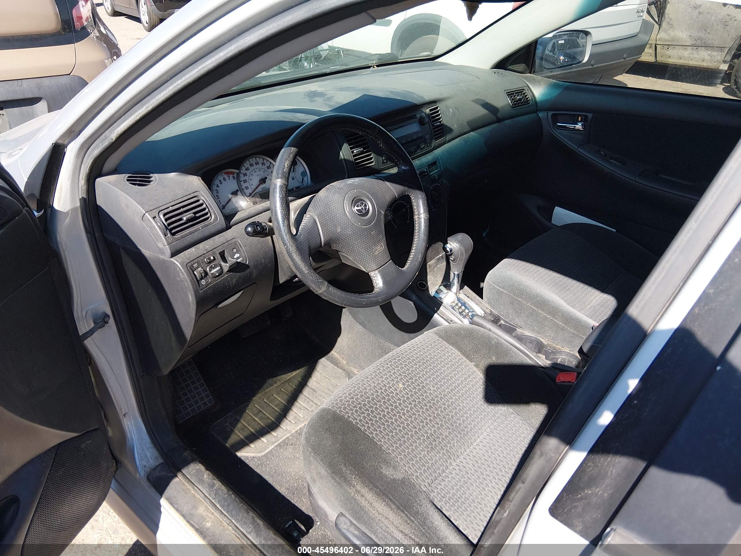 2005 Toyota Corolla S Silver vin: 1NXBR32E45Z479589