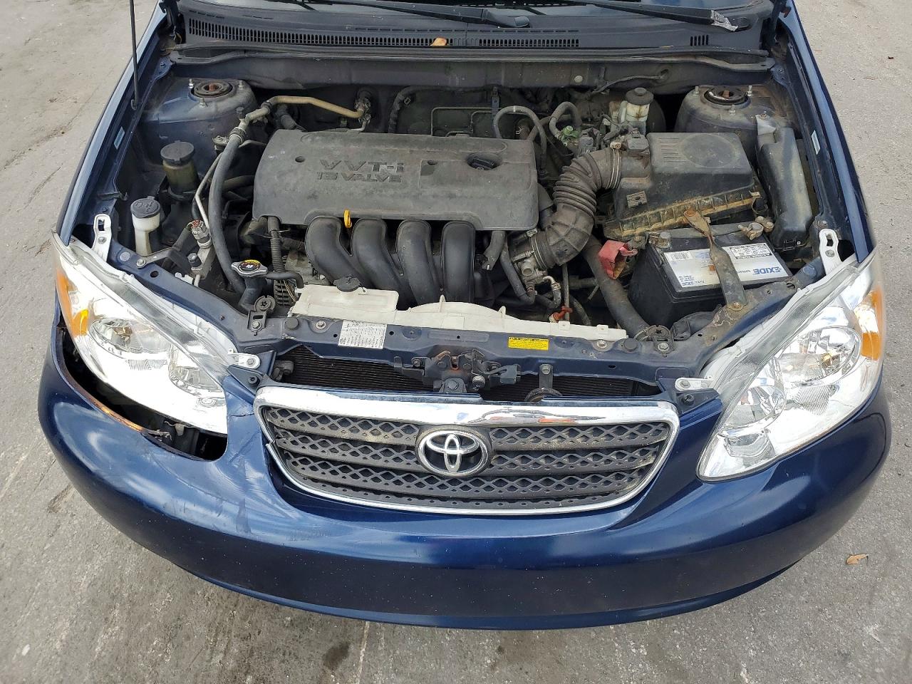 2005 Toyota Corolla Ce Синий vin: 1NXBR32E45Z547115
