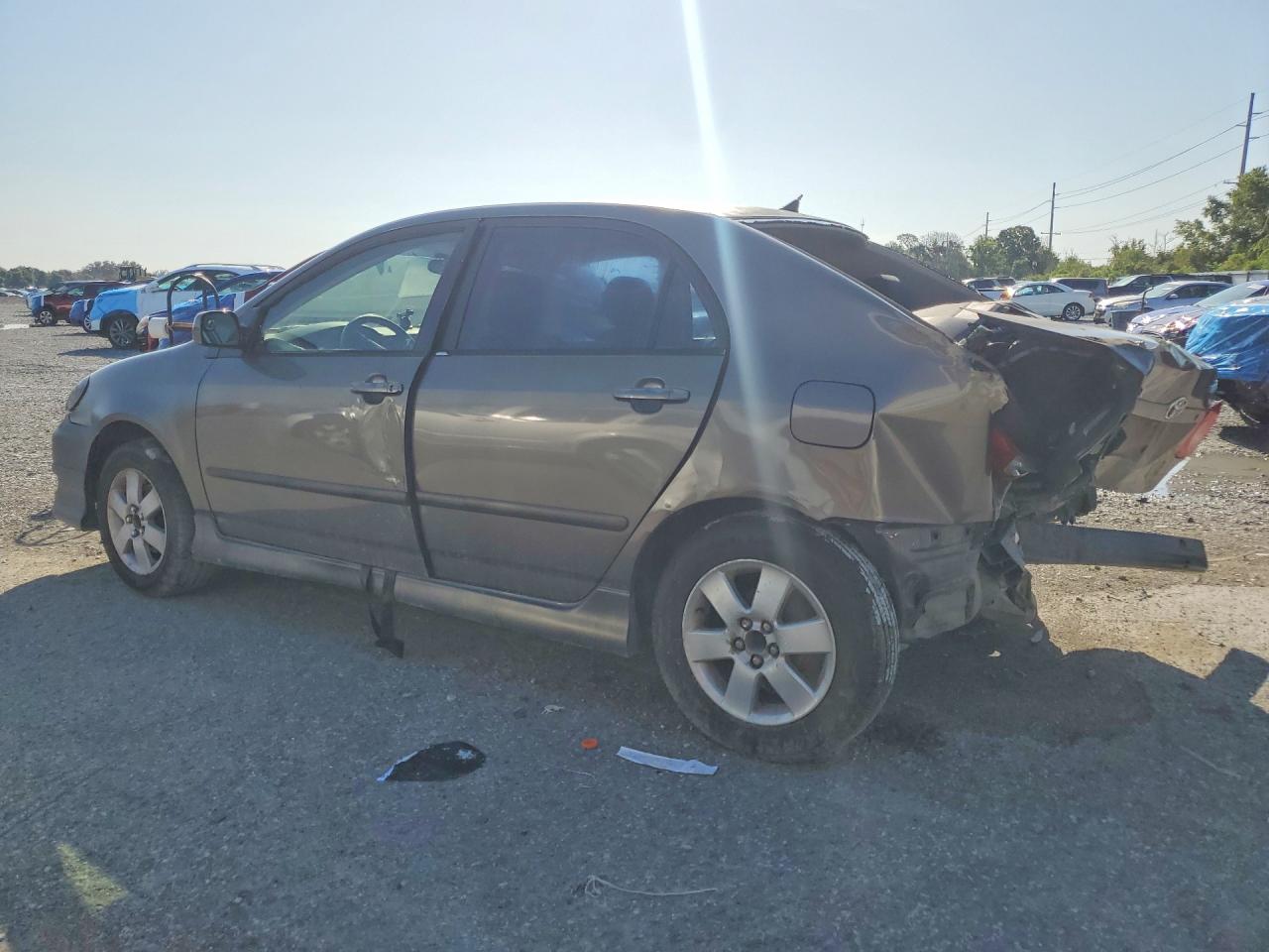 2005 Toyota Corolla S Серый vin: 1NXBR32E45Z556476